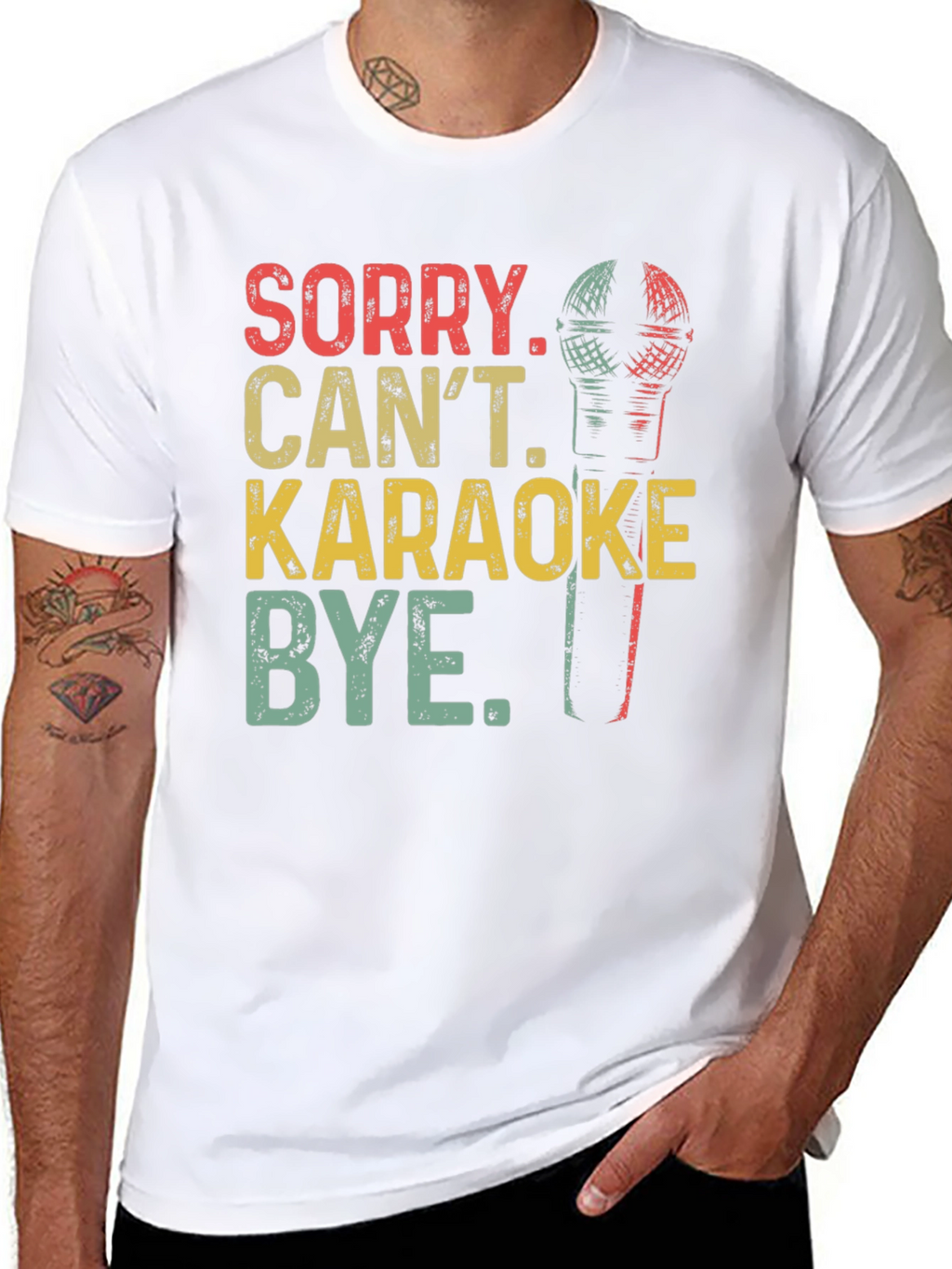 Sorry Cant Karaoke T-Shirt