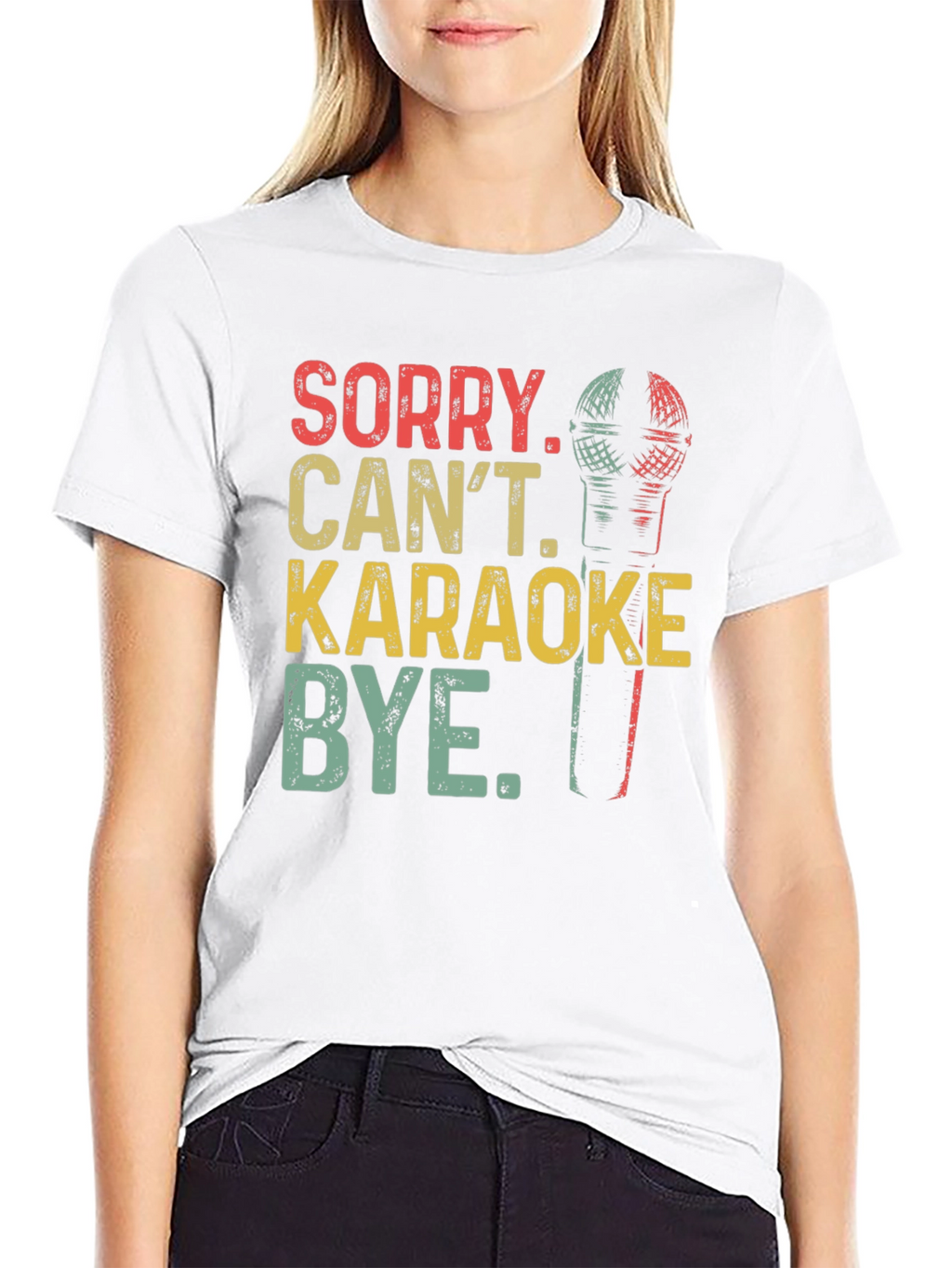 Sorry Cant Karaoke T-Shirt