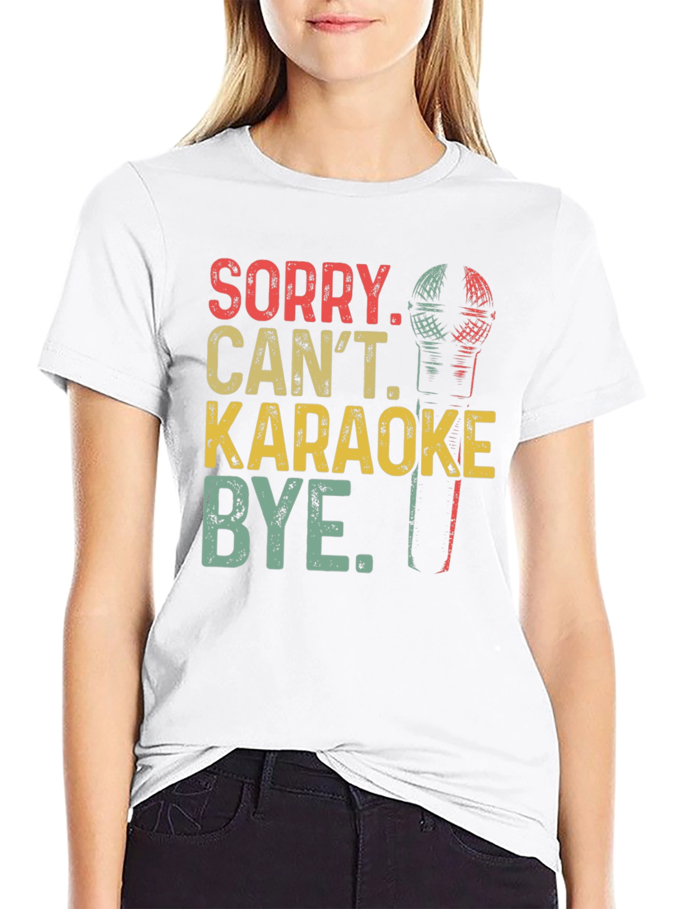 Sorry Cant Karaoke T-Shirt