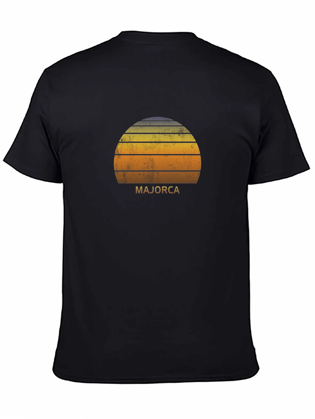 Majorca Sunset Graphic Tee - Retro Island Vibe