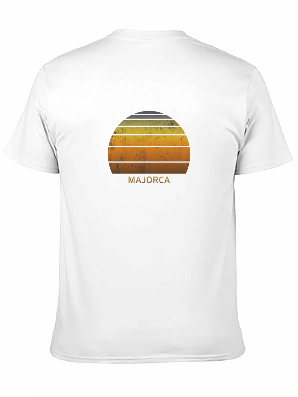 Majorca Sunset Graphic Tee - Retro Island Vibe