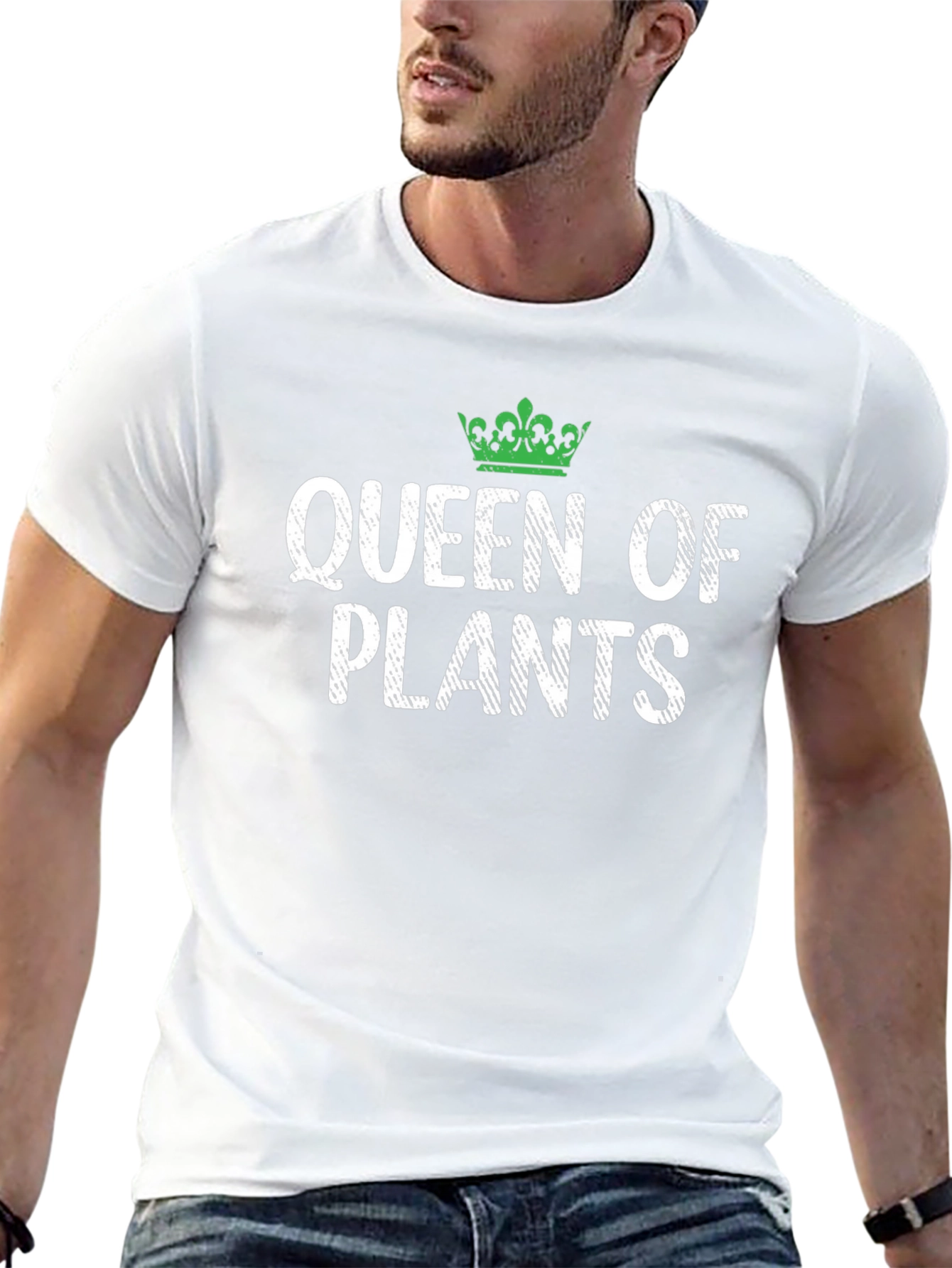 Queen of Plants Graphic T-Shirt - Black