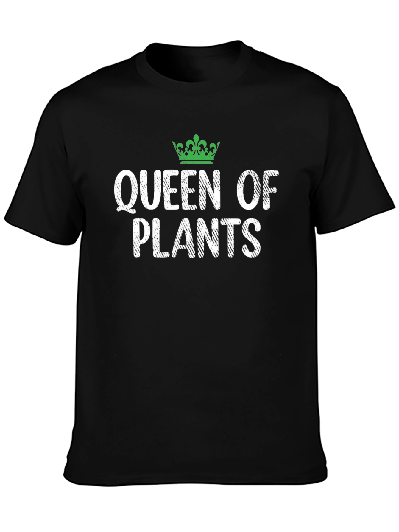 Queen of Plants Graphic T-Shirt - Black