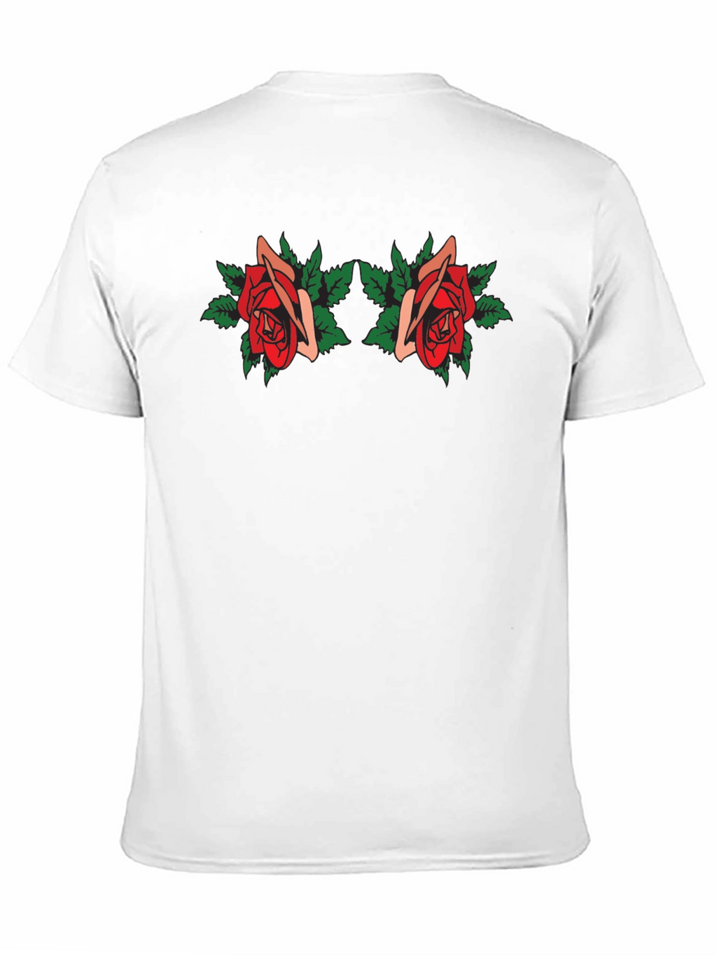 Rose Graphic Tee - Black T-Shirt