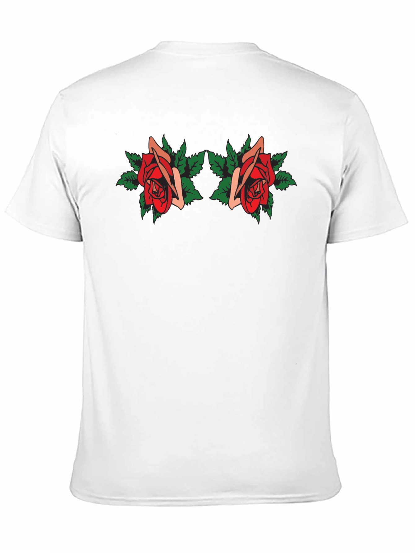 Rose Graphic Tee - Black T-Shirt