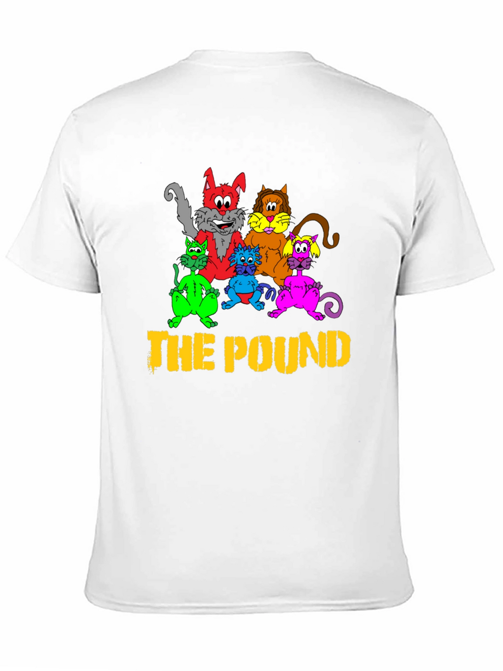 The Pound Cats Graphic T-Shirt - Black
