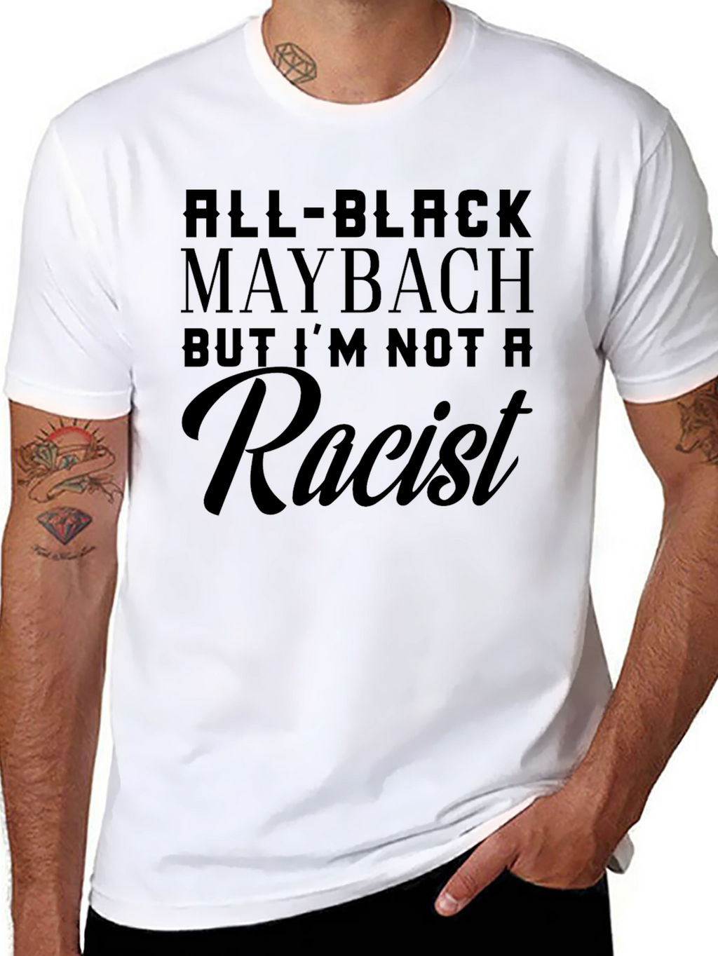 All Black Maybach Novelty Tee