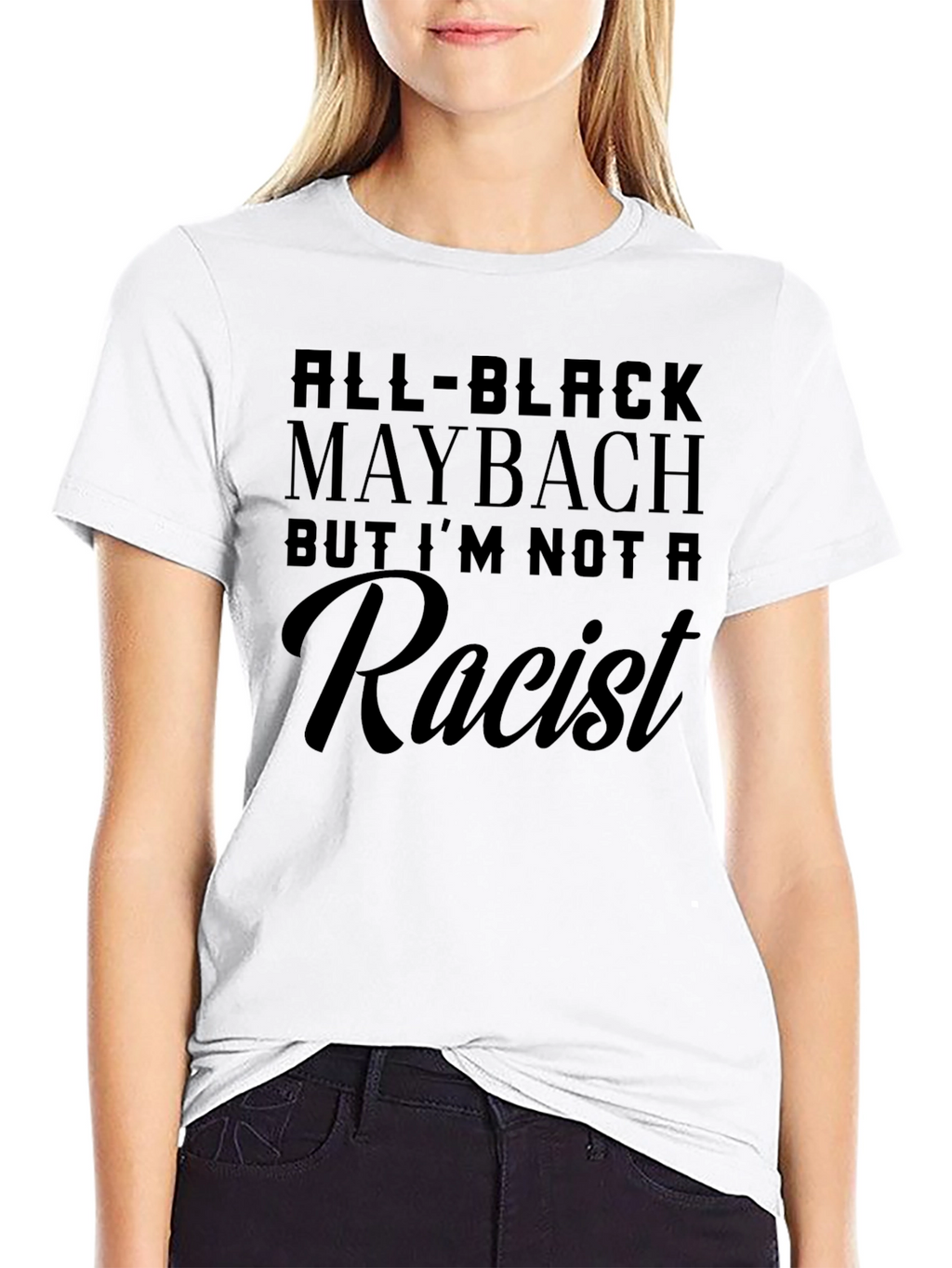 All Black Maybach Novelty Tee