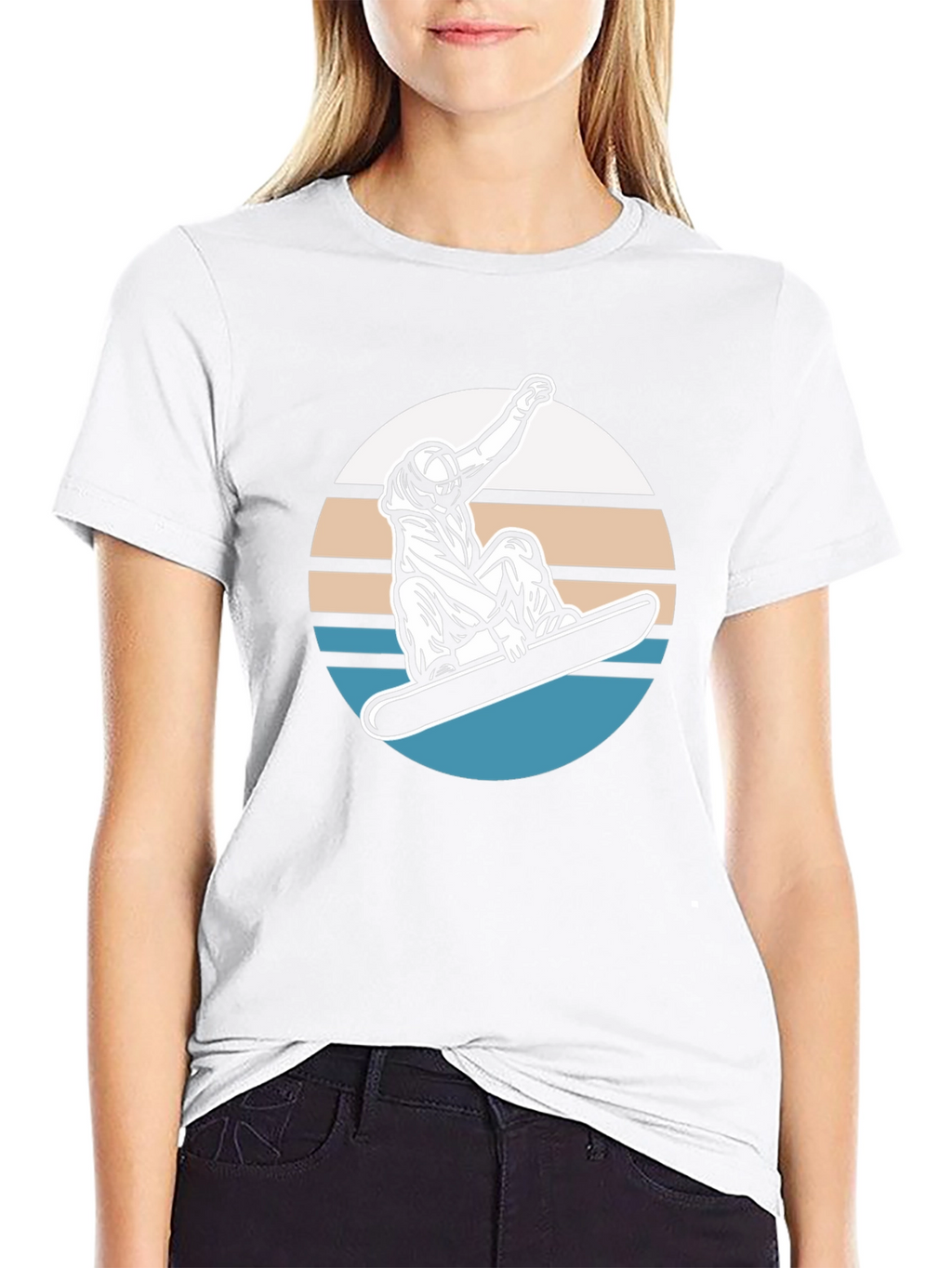 Cool Snowboarder T-Shirt Graphic Tee