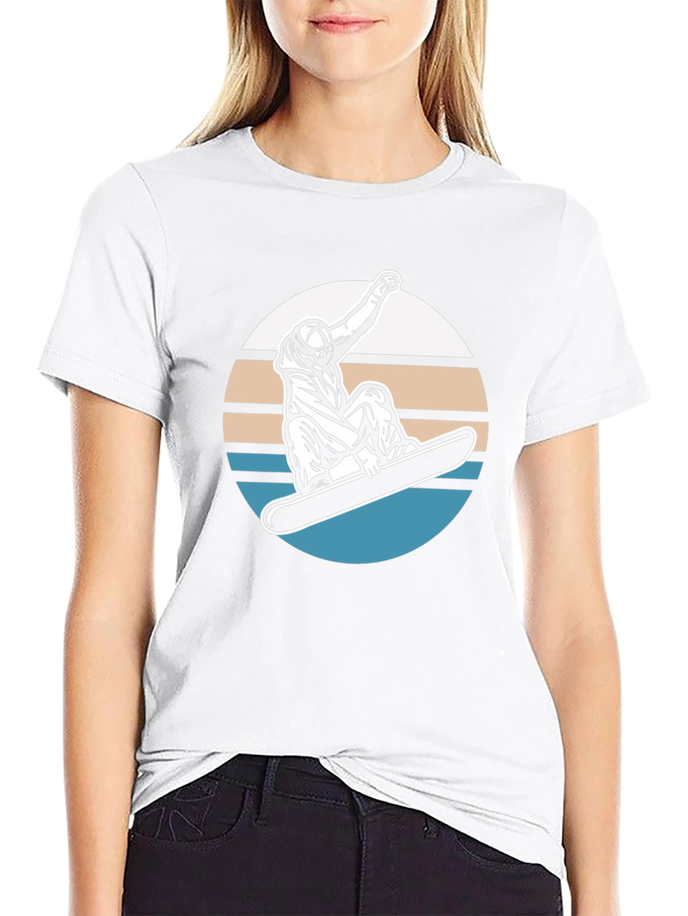 Cool Snowboarder T-Shirt Graphic Tee