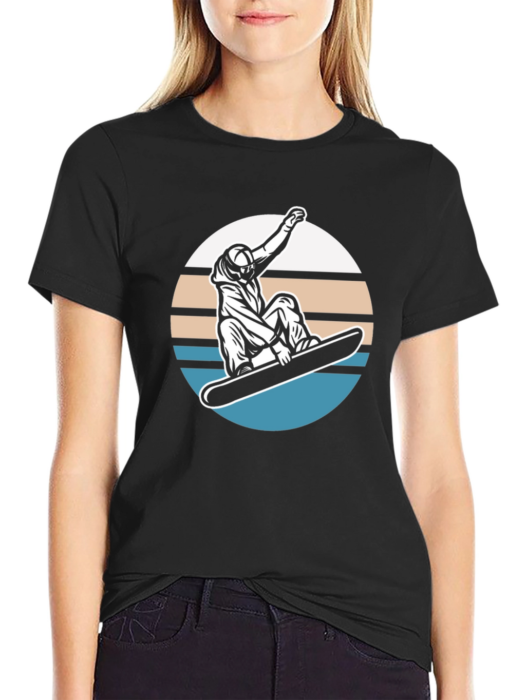 Cool Snowboarder T-Shirt Graphic Tee
