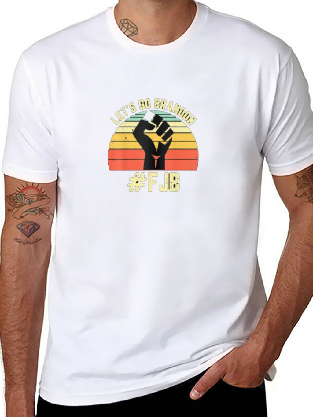 Lets Go Brandon T-Shirt #FJB