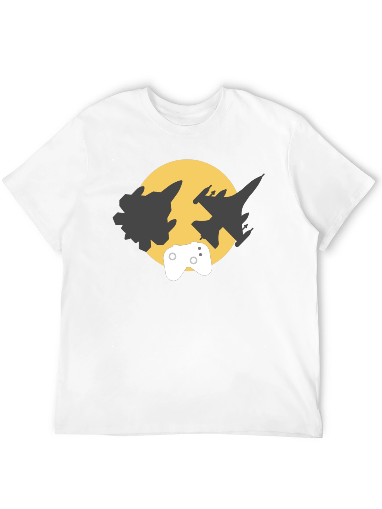 Gaming Jets Black T-Shirt