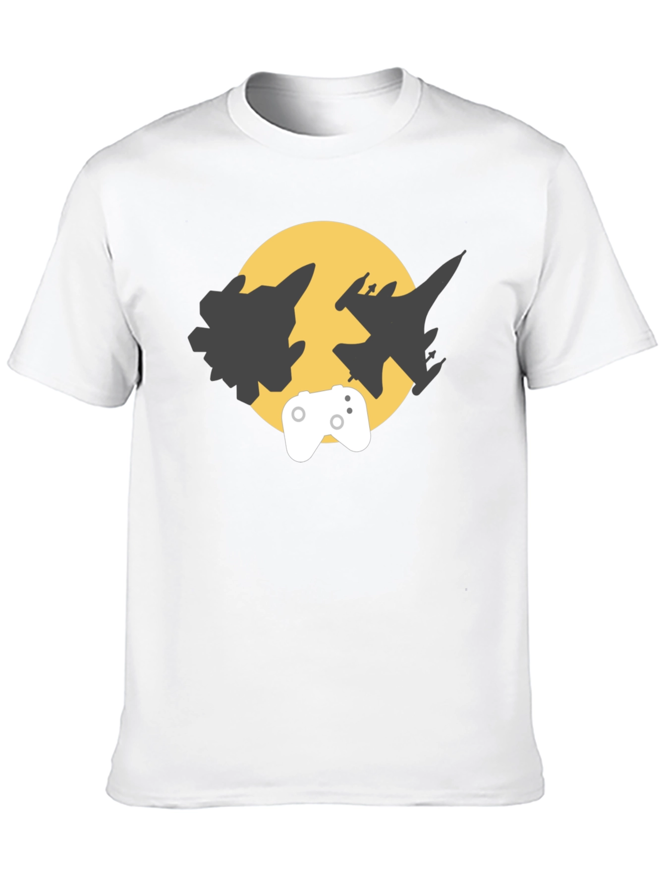 Gaming Jets Black T-Shirt