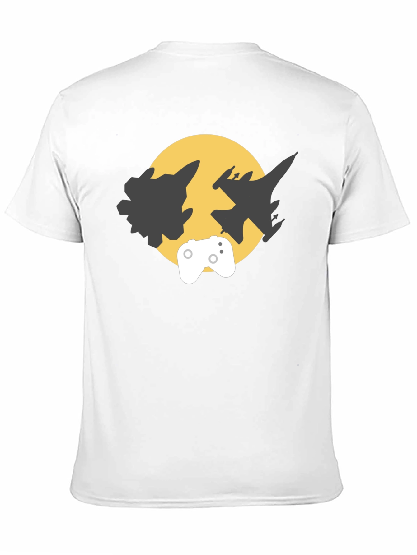 Gaming Jets Black T-Shirt