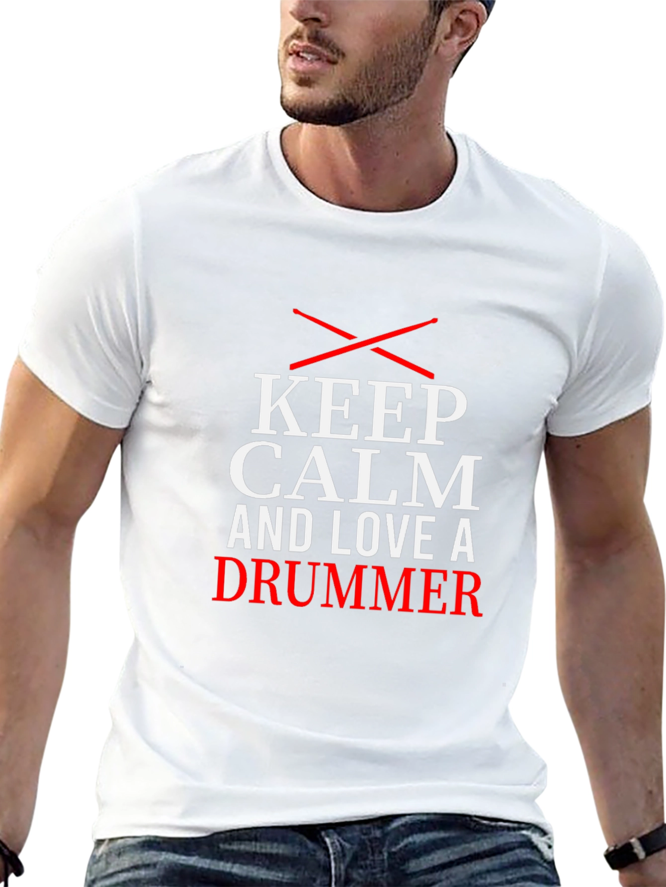 Keep Calm and Love a Drummer T-Shirt
