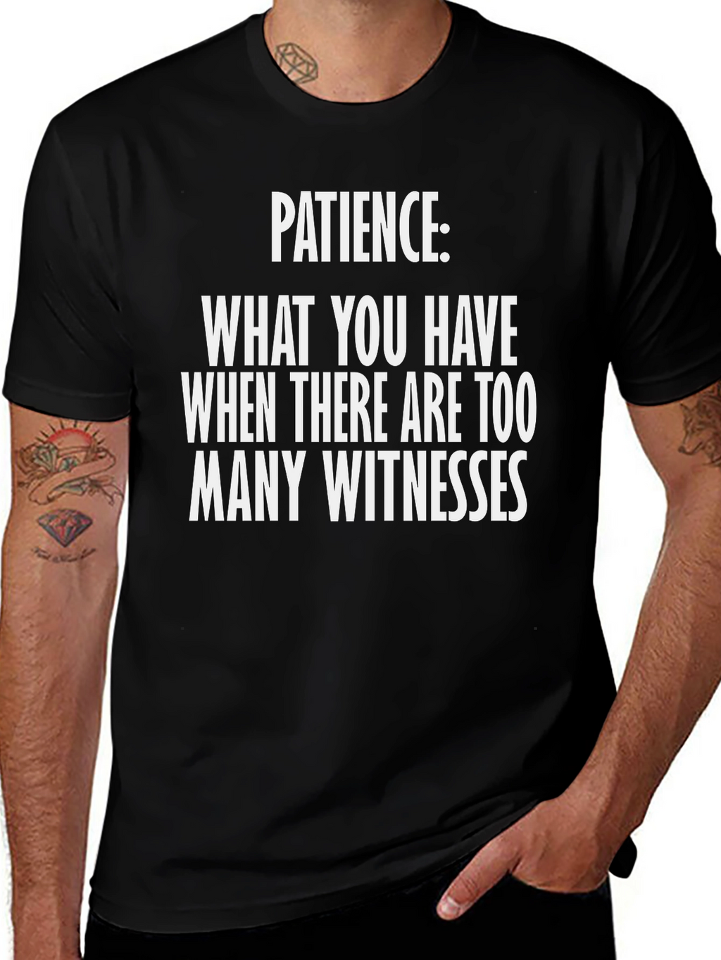 Patience Graphic T-Shirt