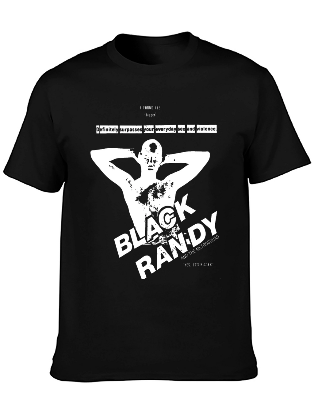 Black Randy & The Metrosquad Graphic T-Shirt