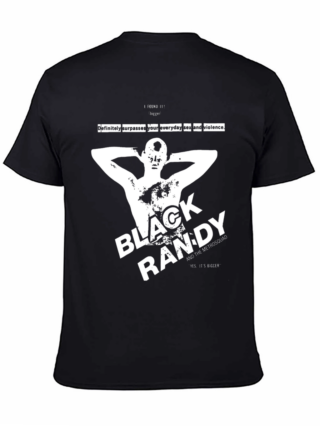 Black Randy & The Metrosquad Graphic T-Shirt