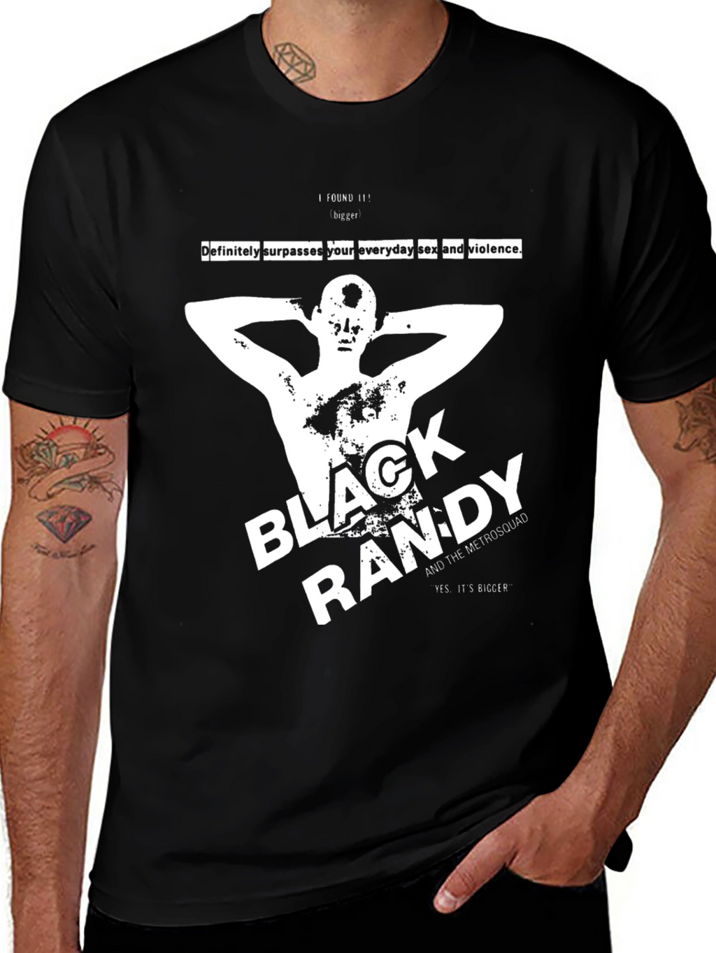 Black Randy & The Metrosquad Graphic T-Shirt
