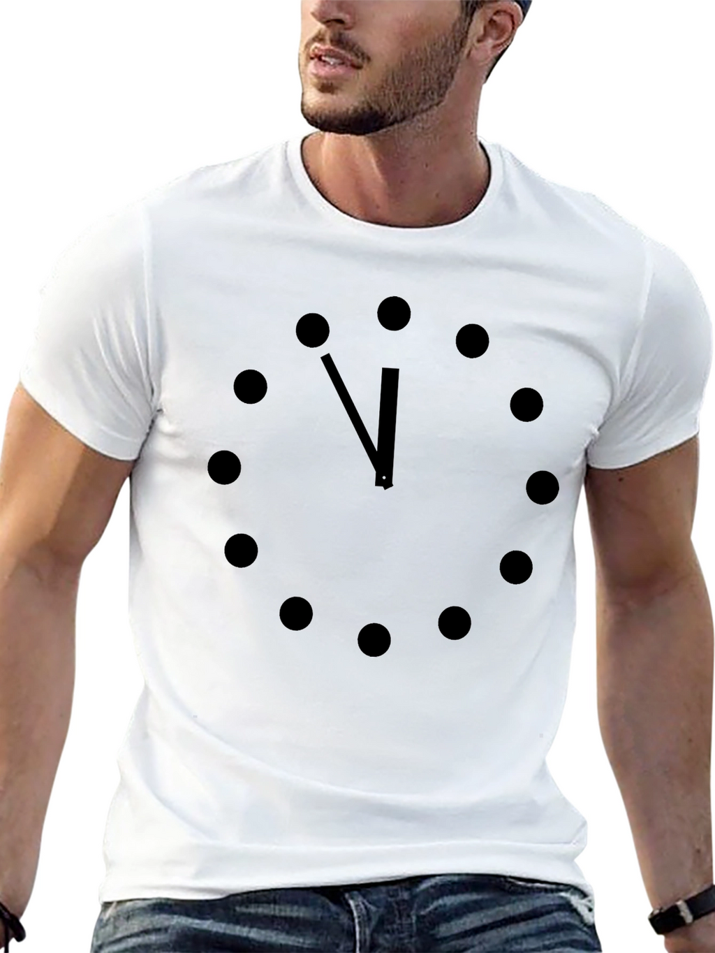 Midnight Hour Black Graphic Tee