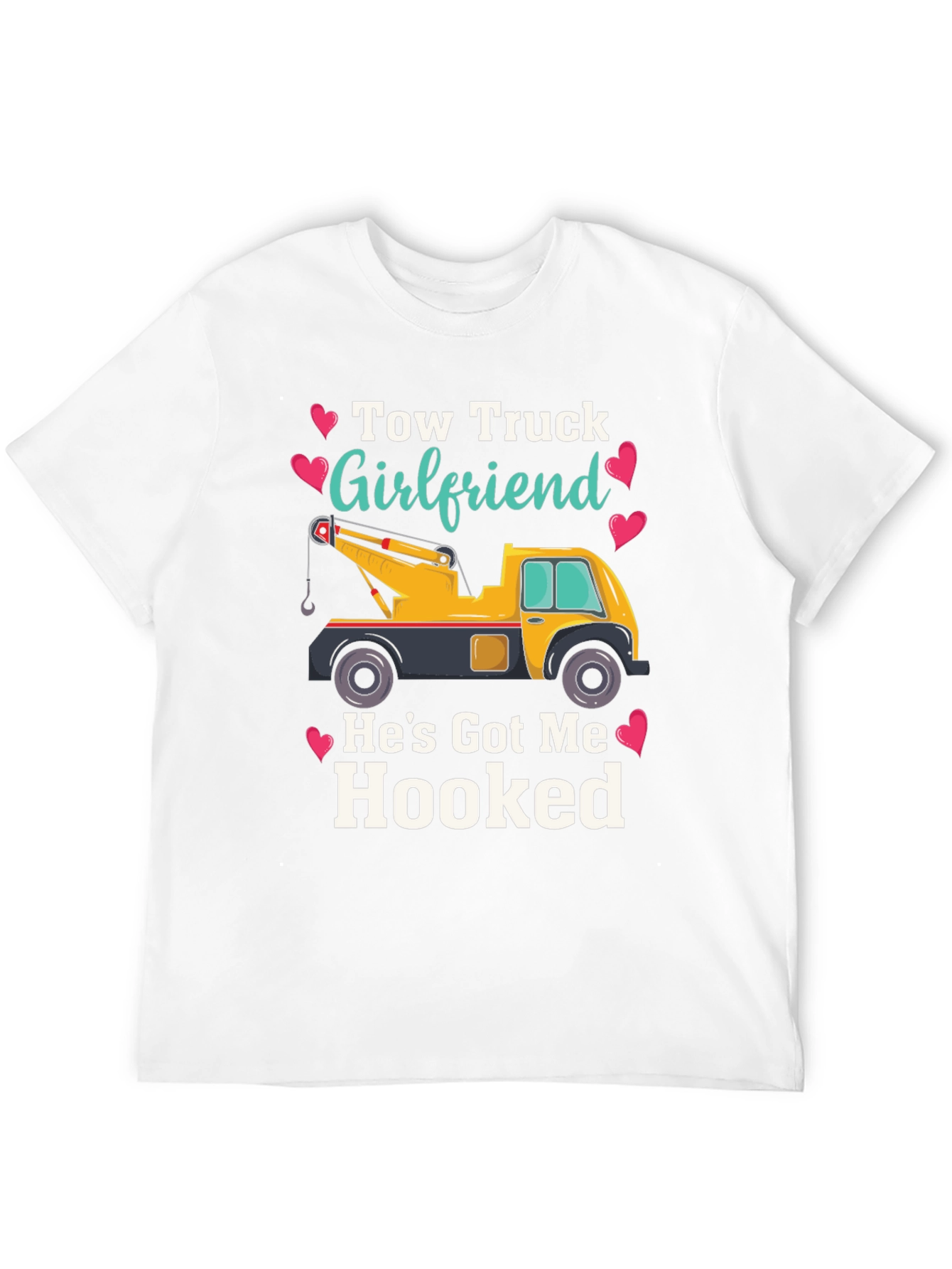 Tow Truck Girlfriend T-Shirt