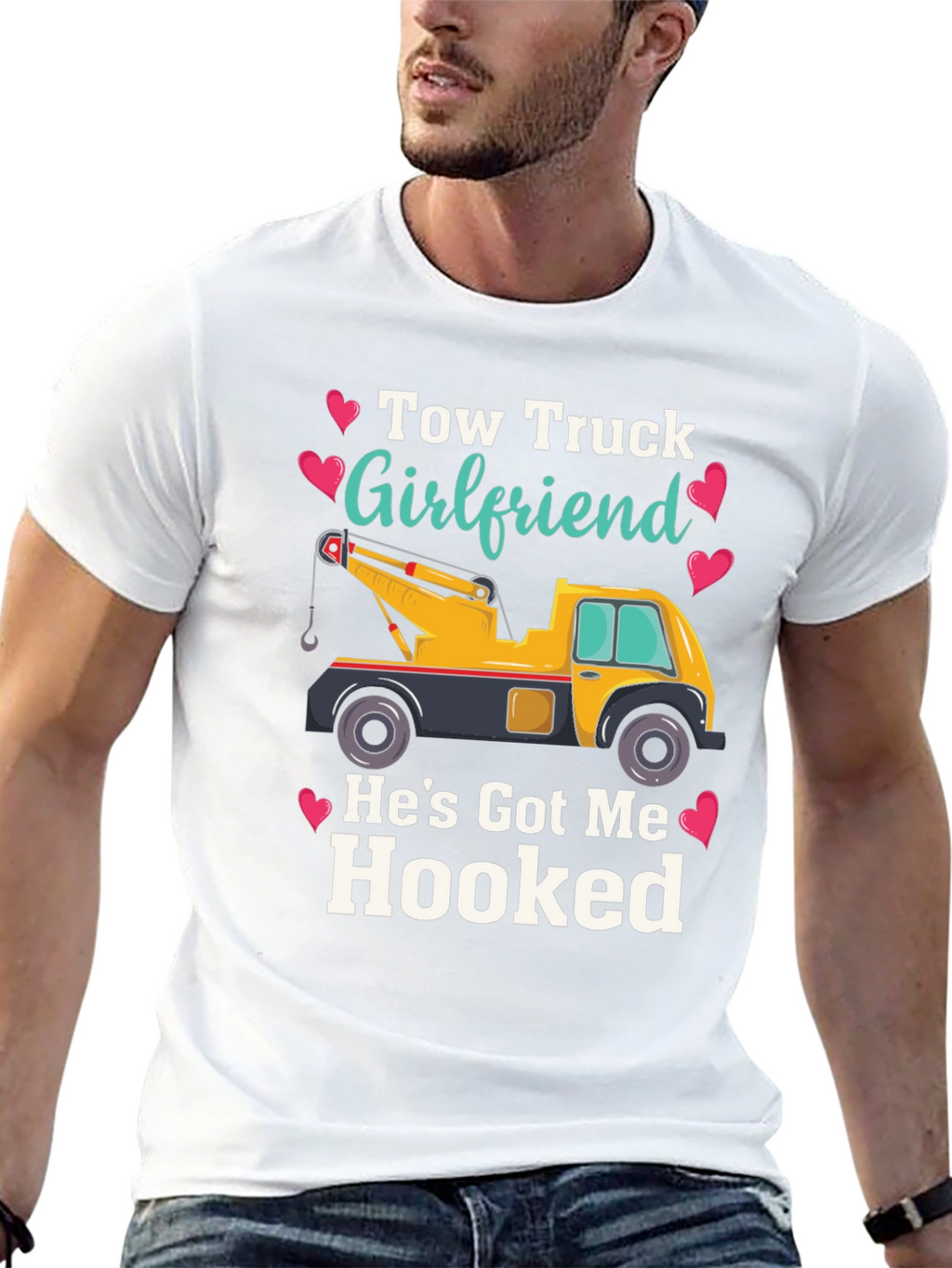 Tow Truck Girlfriend T-Shirt