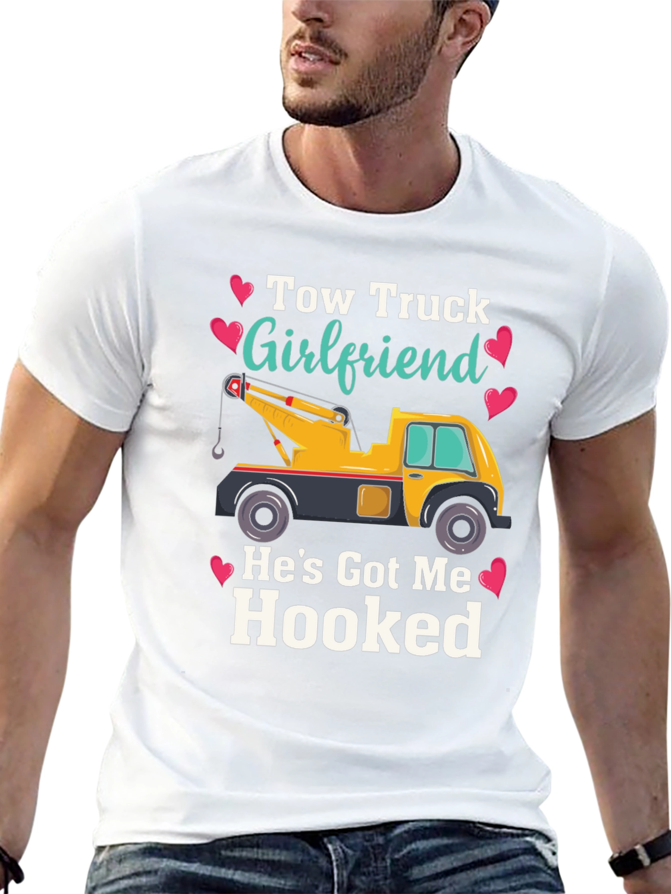 Tow Truck Girlfriend T-Shirt