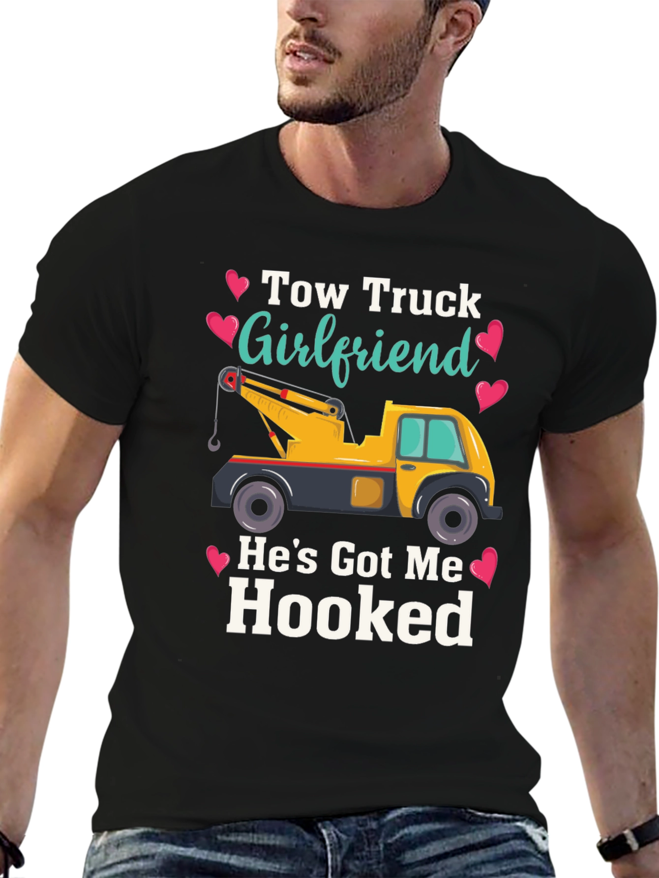 Tow Truck Girlfriend T-Shirt