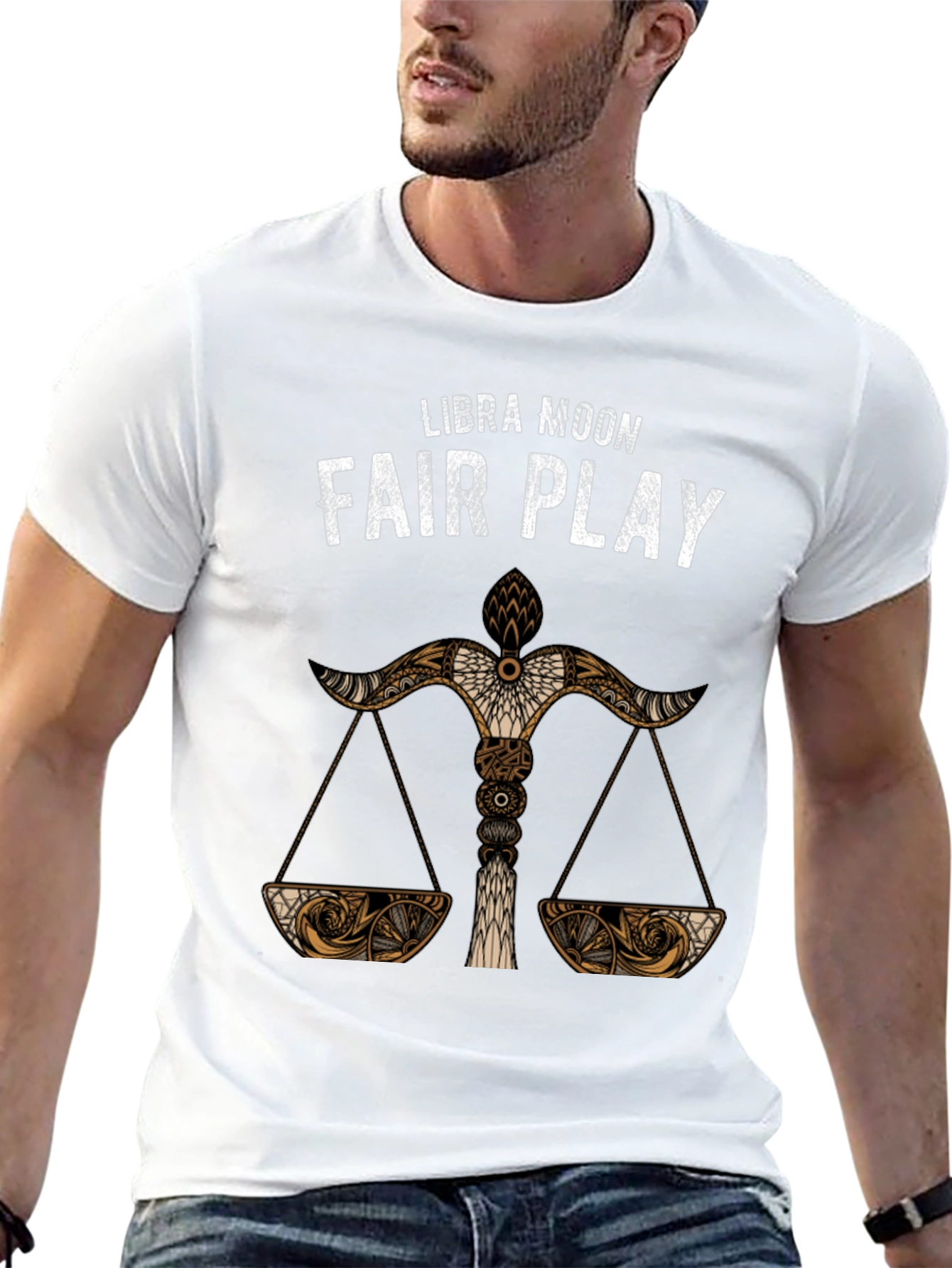 Libra Moon Fair Play Graphic Tee