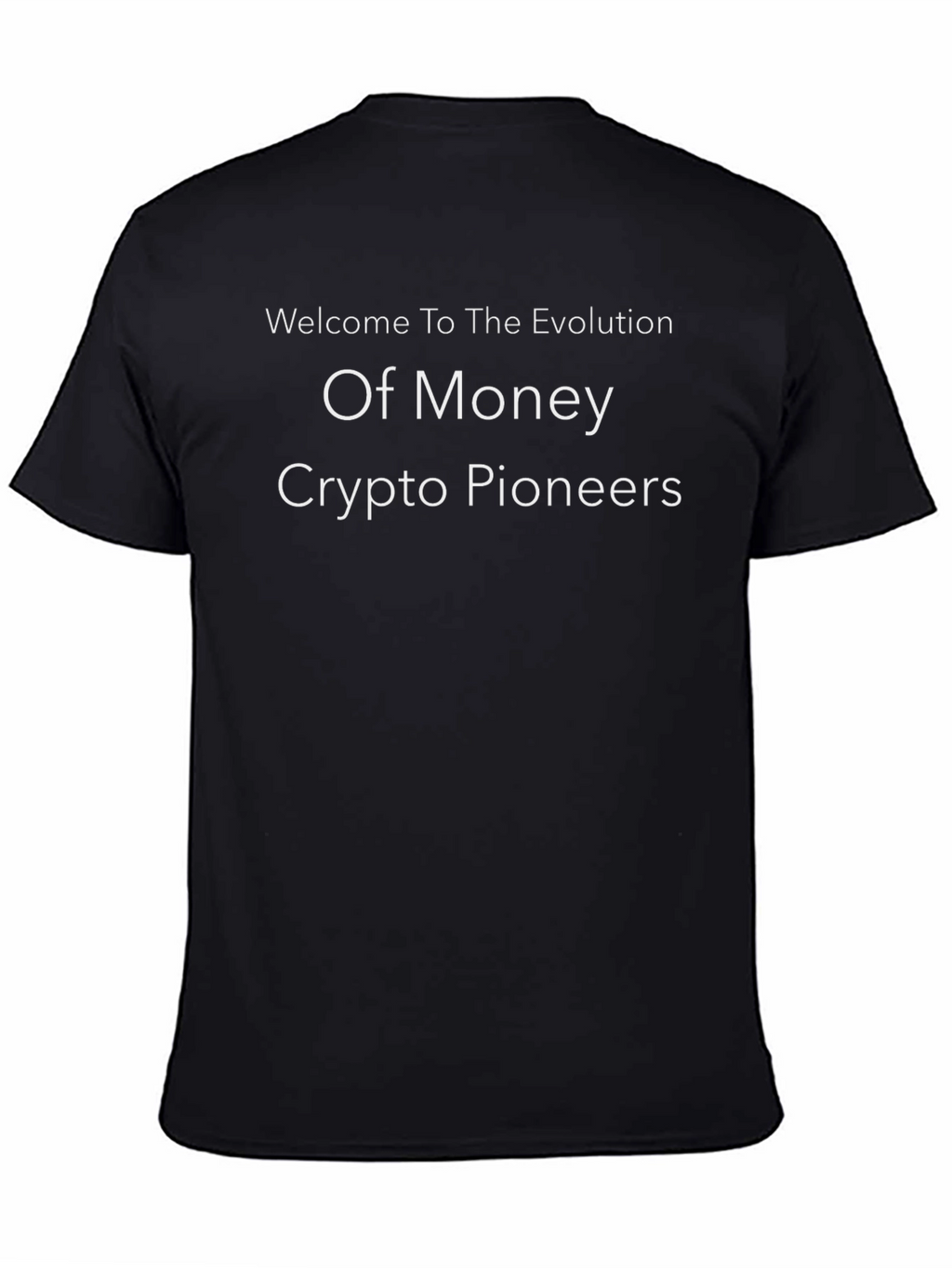 Crypto Pioneers T-Shirt: Evolution of Money Tee
