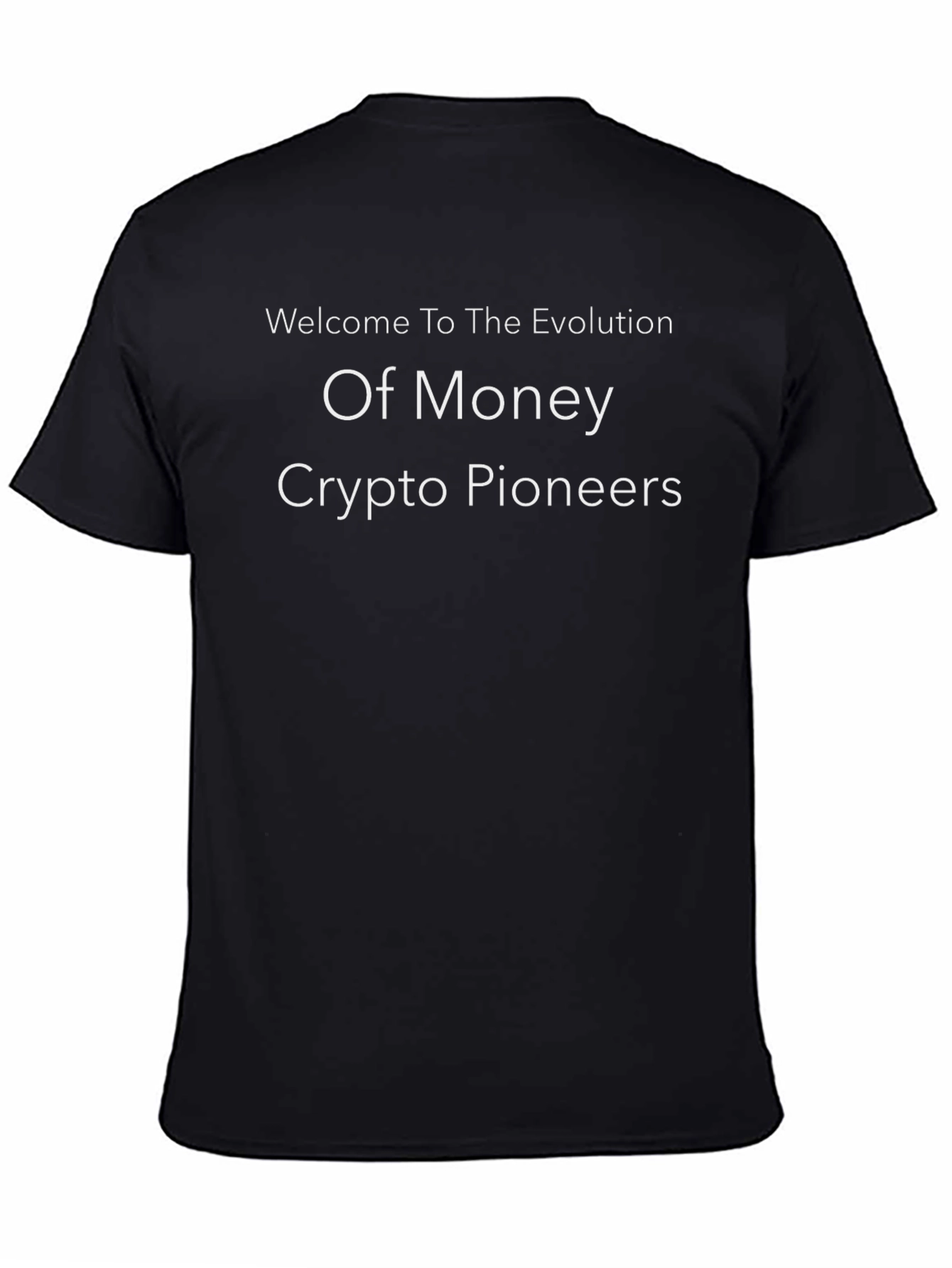 Crypto Pioneers T-Shirt: Evolution of Money Tee