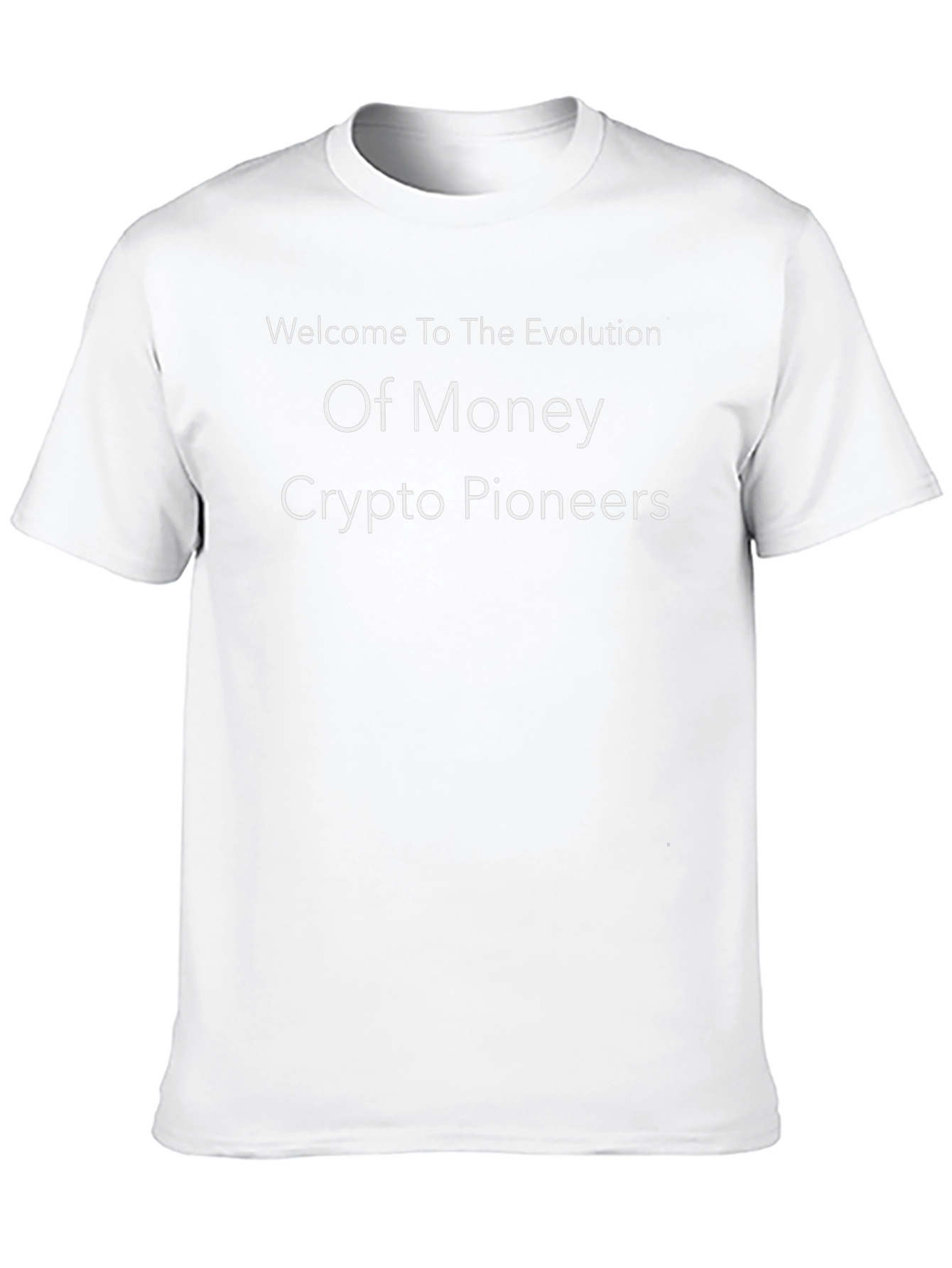 Crypto Pioneers T-Shirt: Evolution of Money Tee