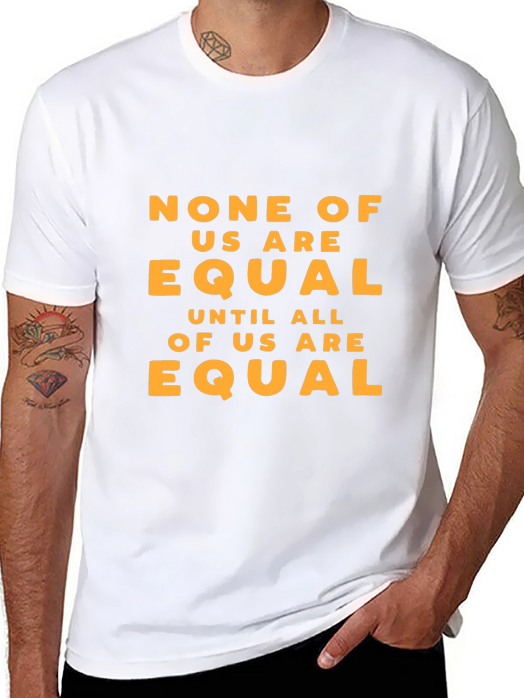 Equality Statement Black T-Shirt