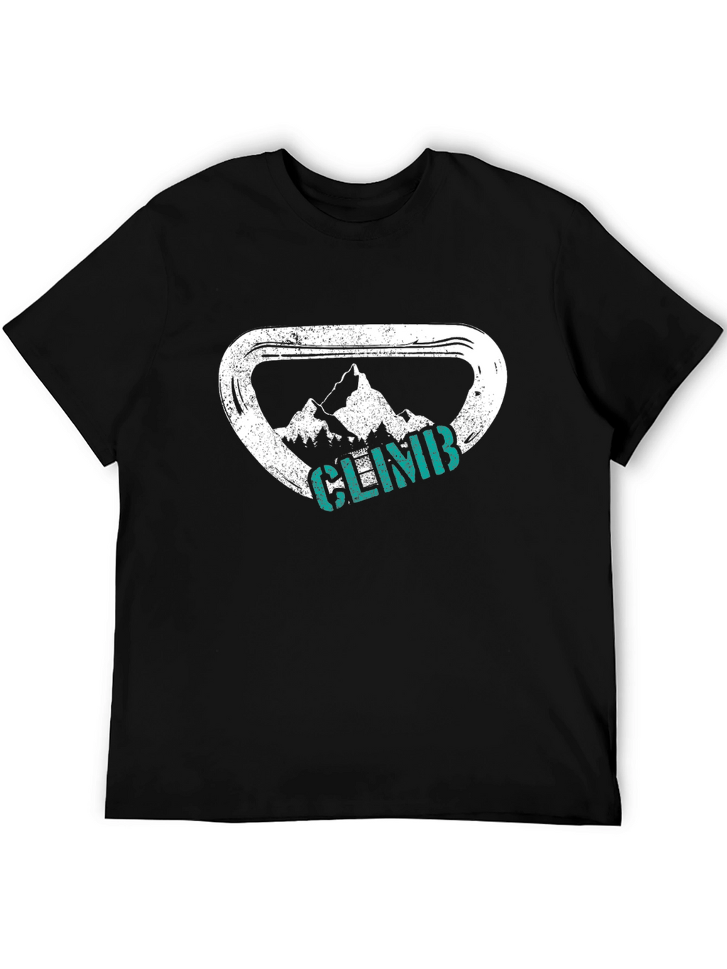 Climb Mountain T-Shirt - Rock Climbing Design