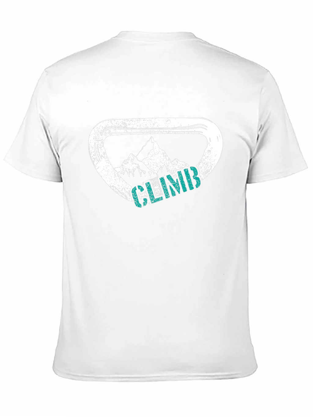 Climb Mountain T-Shirt - Rock Climbing Design