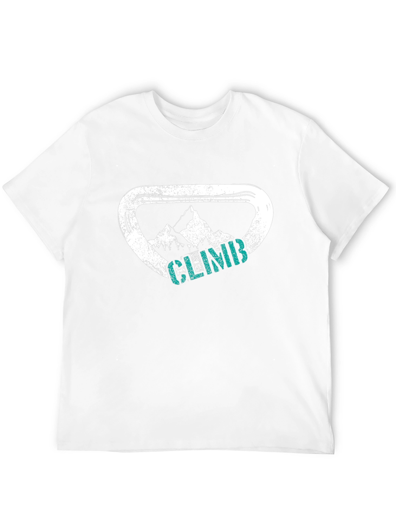 Climb Mountain T-Shirt - Rock Climbing Design