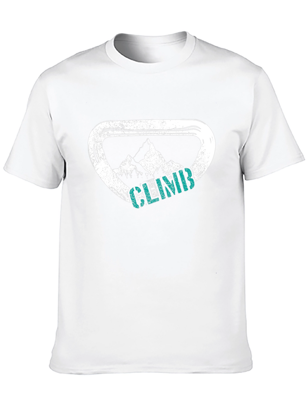 Climb Mountain T-Shirt - Rock Climbing Design