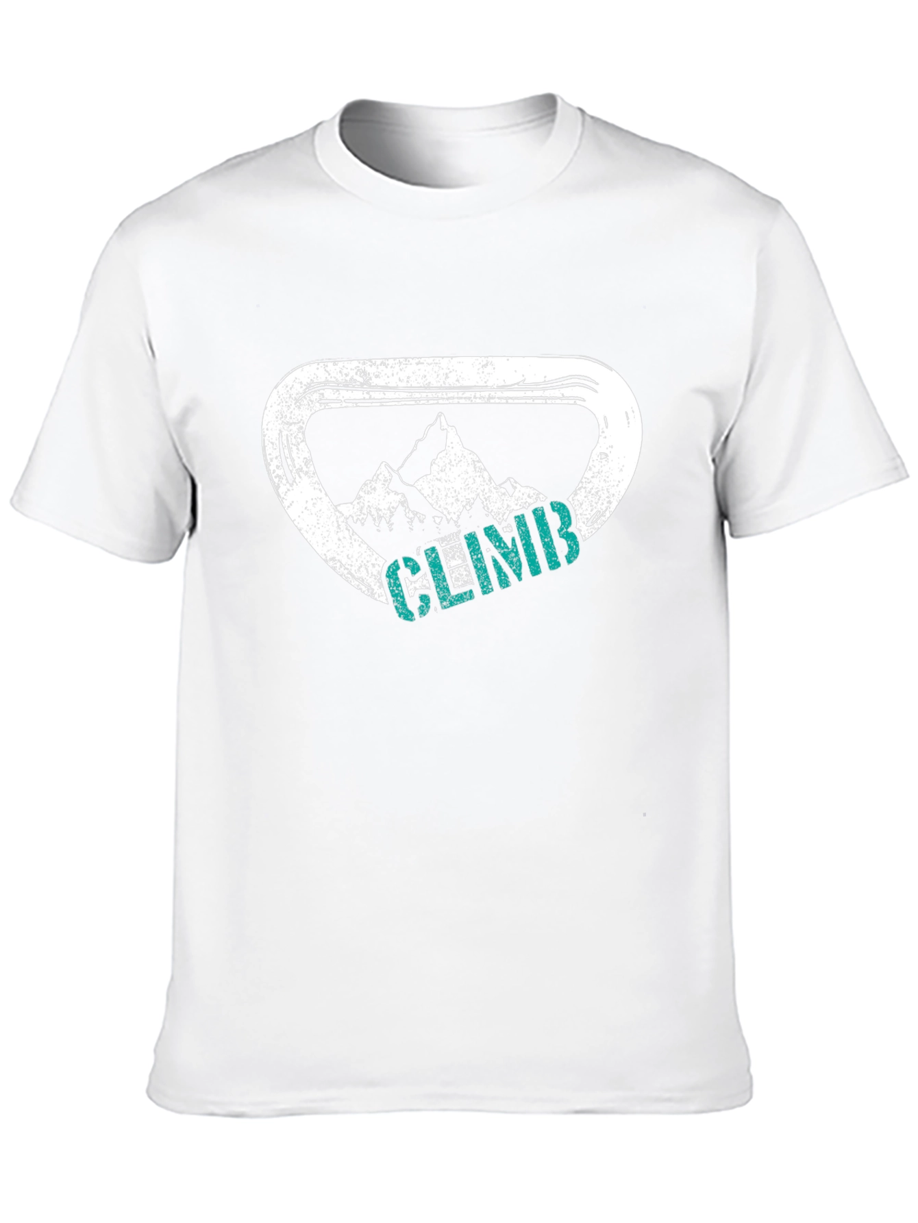 Climb Mountain T-Shirt - Rock Climbing Design