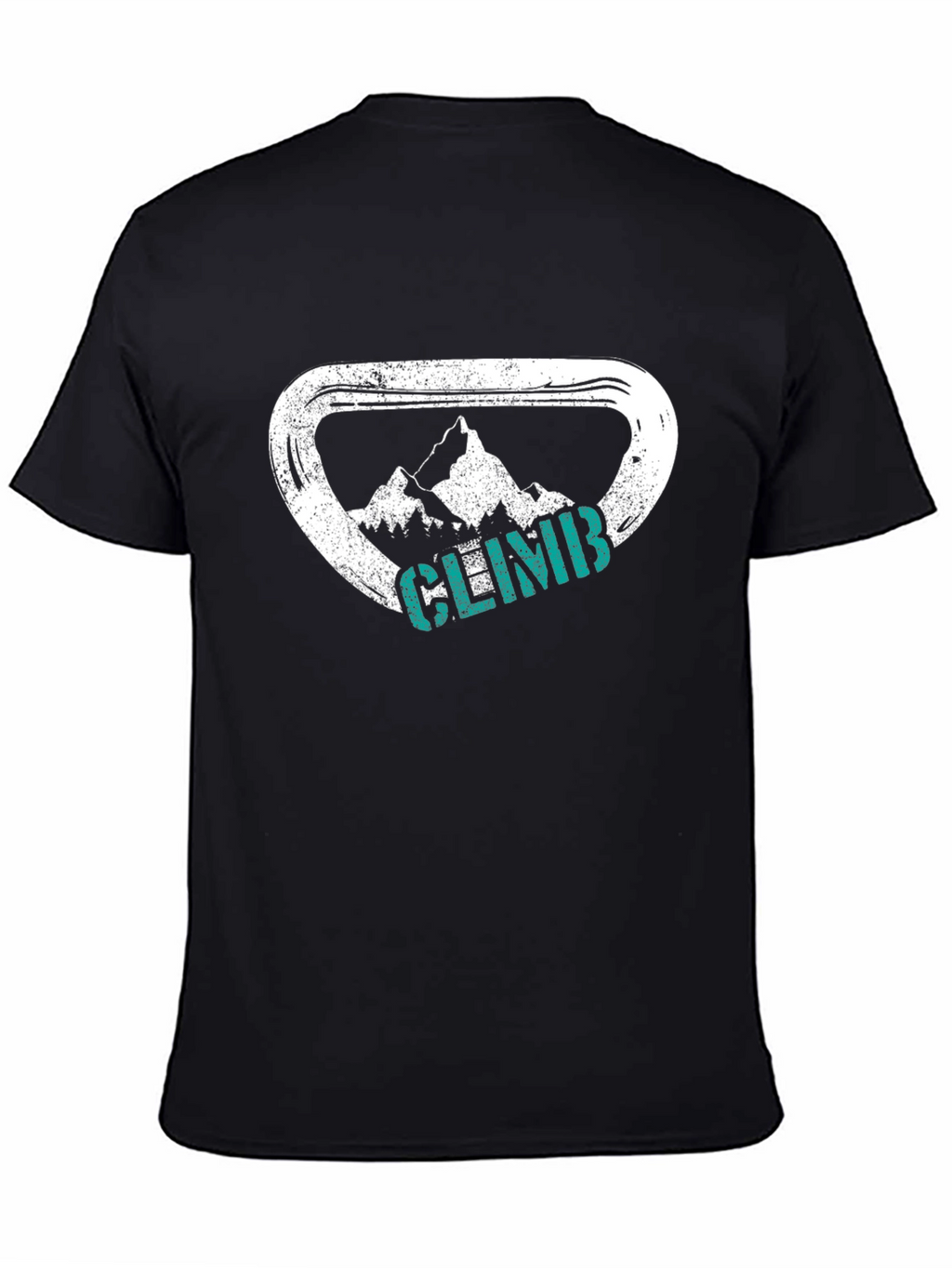 Climb Mountain T-Shirt - Rock Climbing Design
