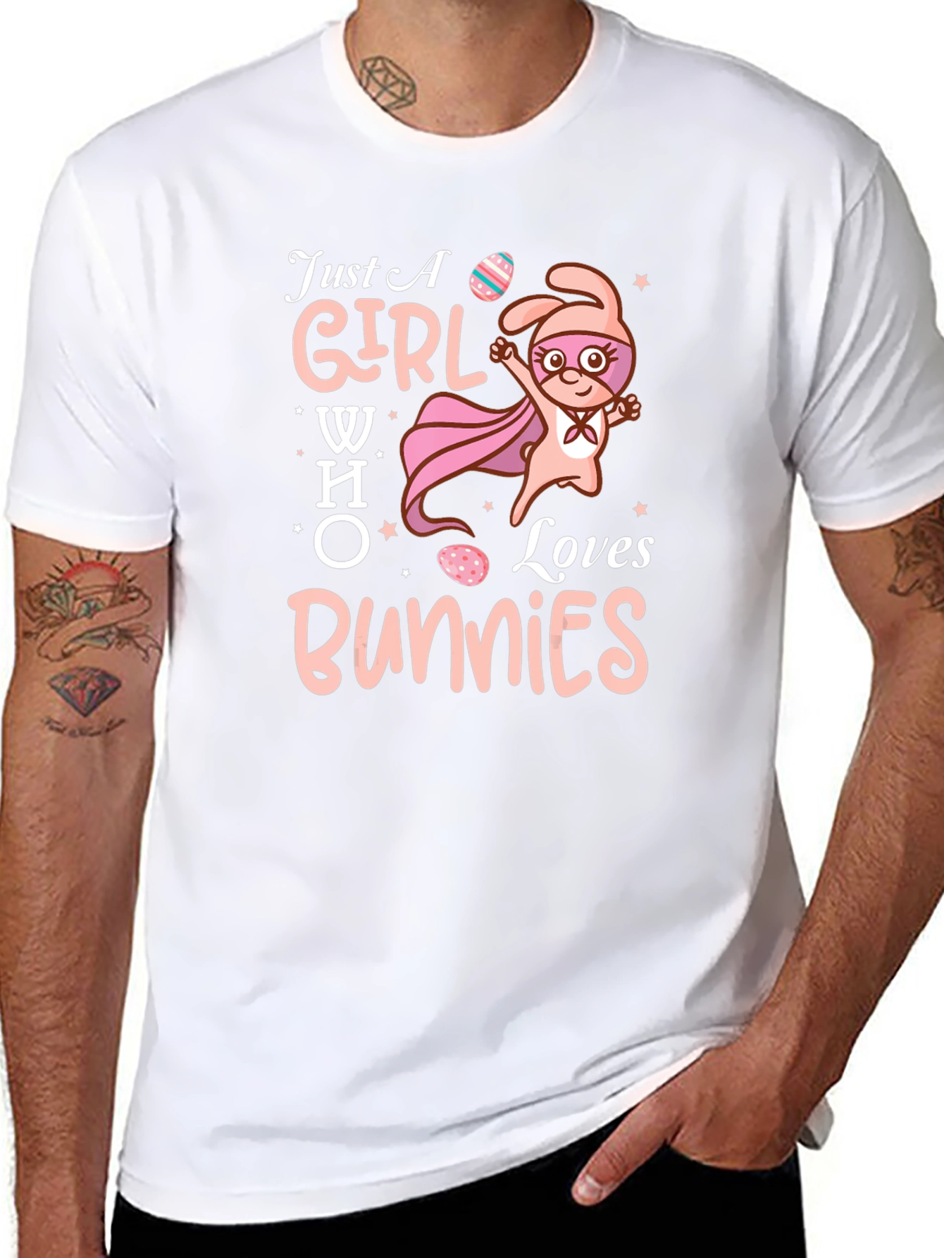 Just A Girl Who Loves Bunnies T-Shirt