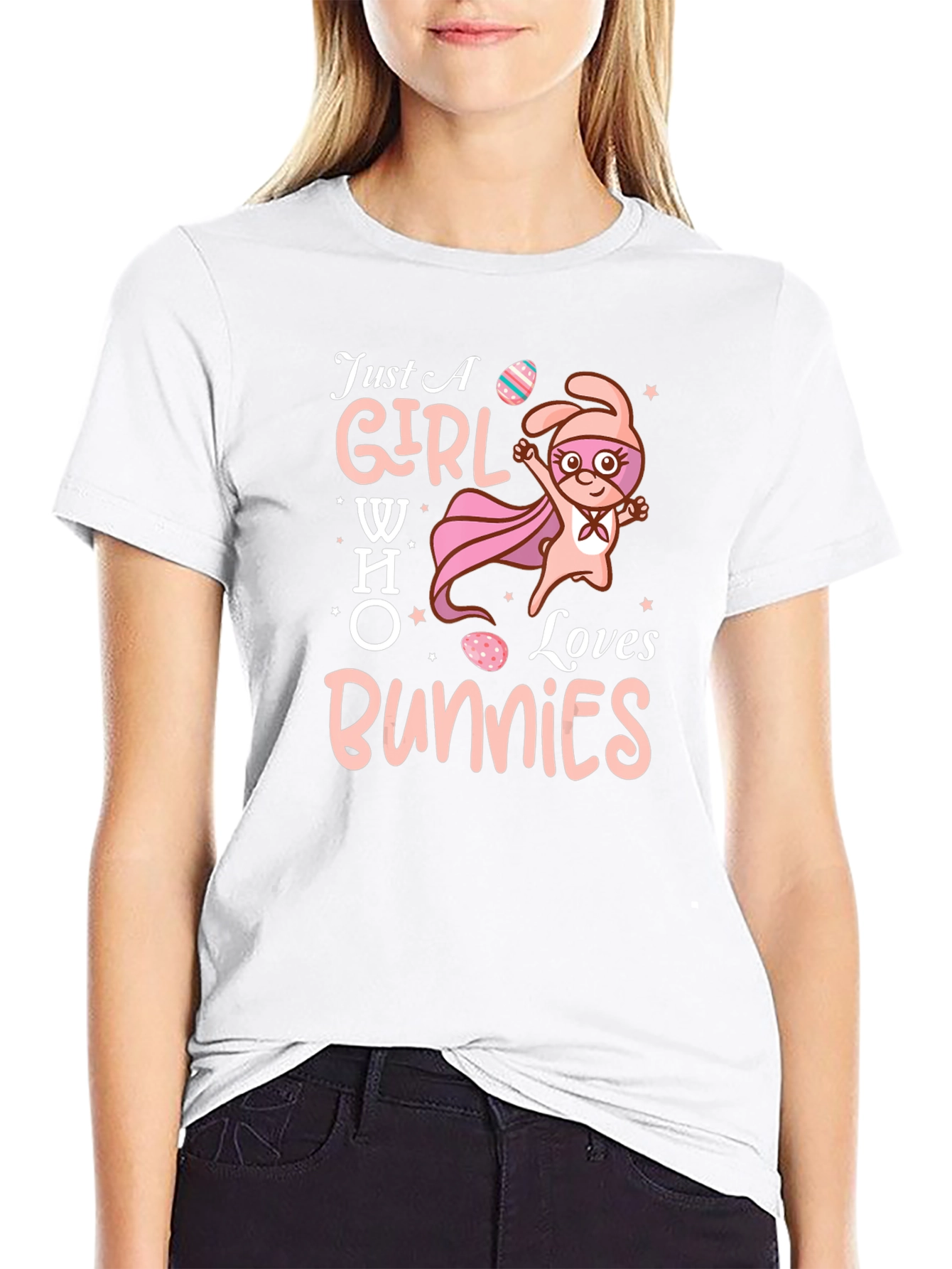 Just A Girl Who Loves Bunnies T-Shirt