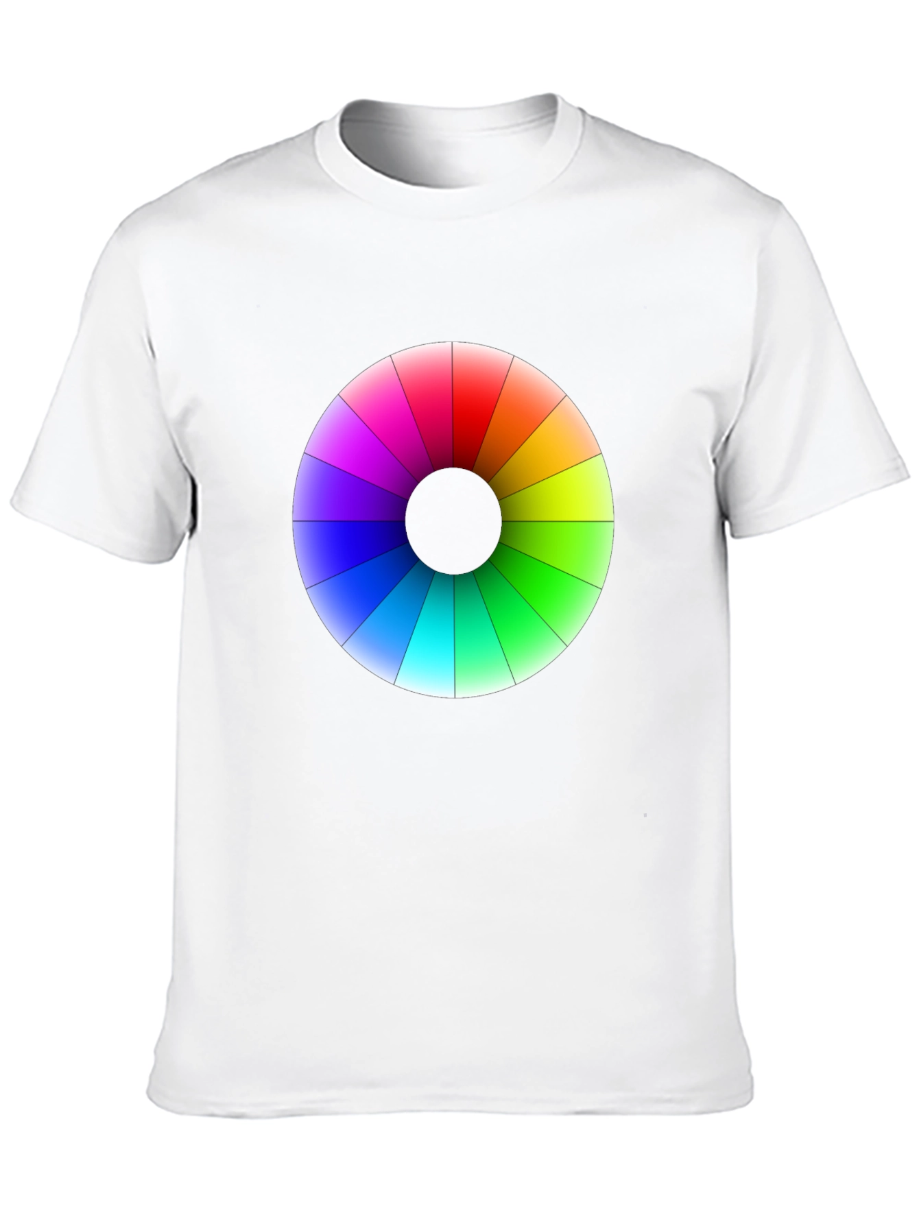Colorful Wheel T-Shirt - Graphic Tee