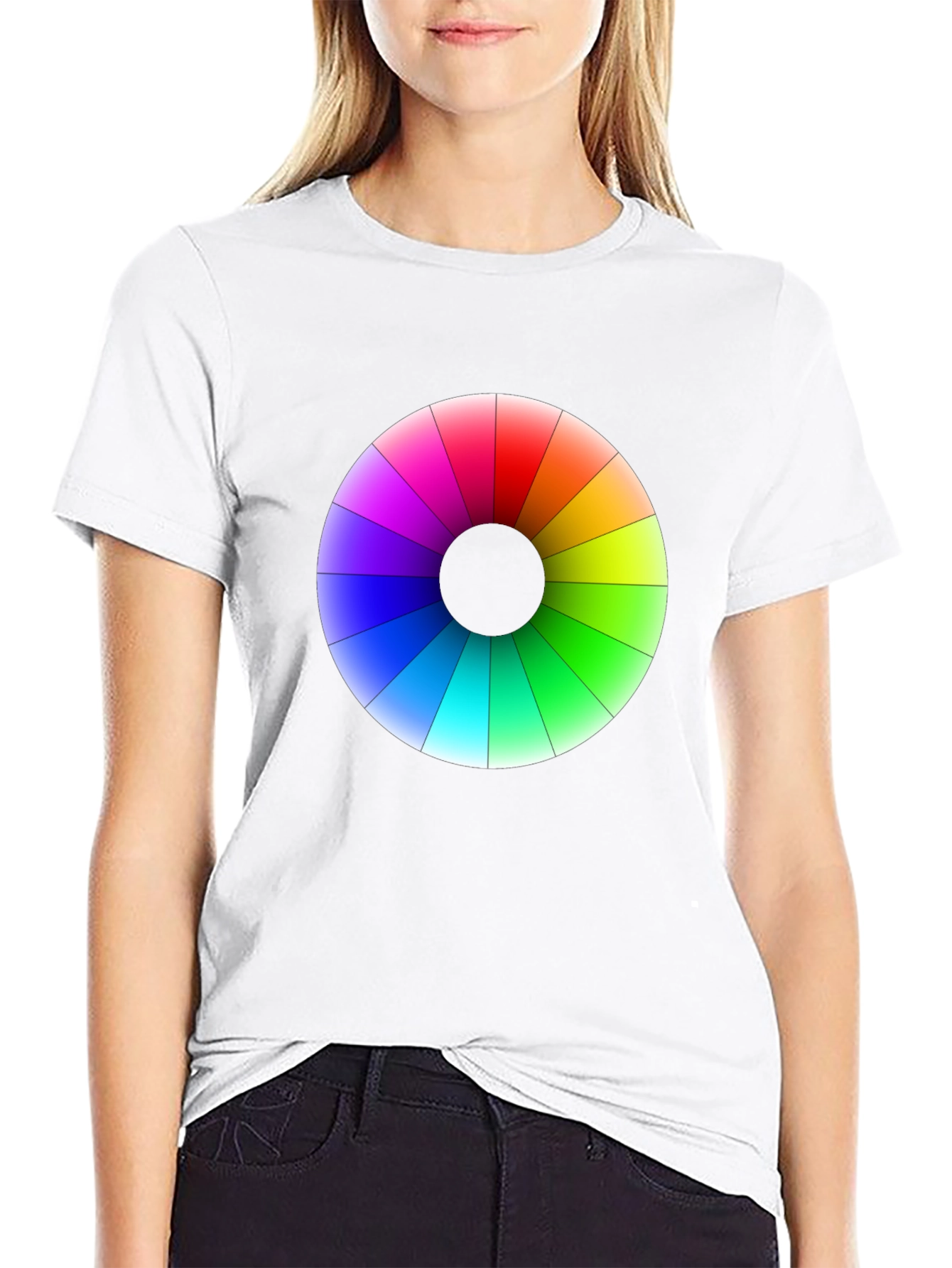Colorful Wheel T-Shirt - Graphic Tee