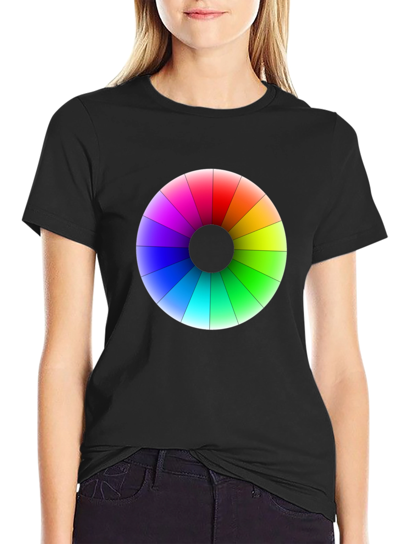 Colorful Wheel T-Shirt - Graphic Tee