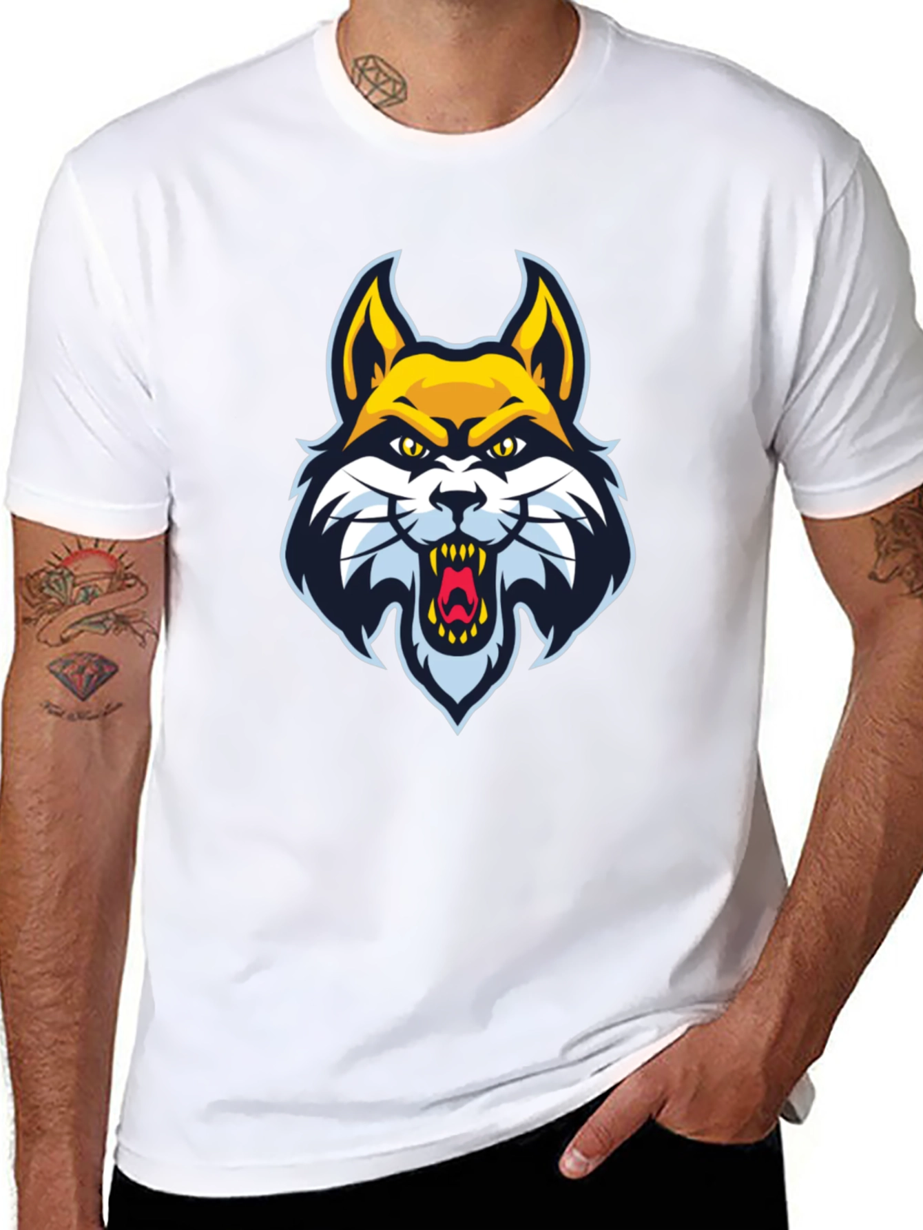 Wildcat Graphic Tee - Fierce Style