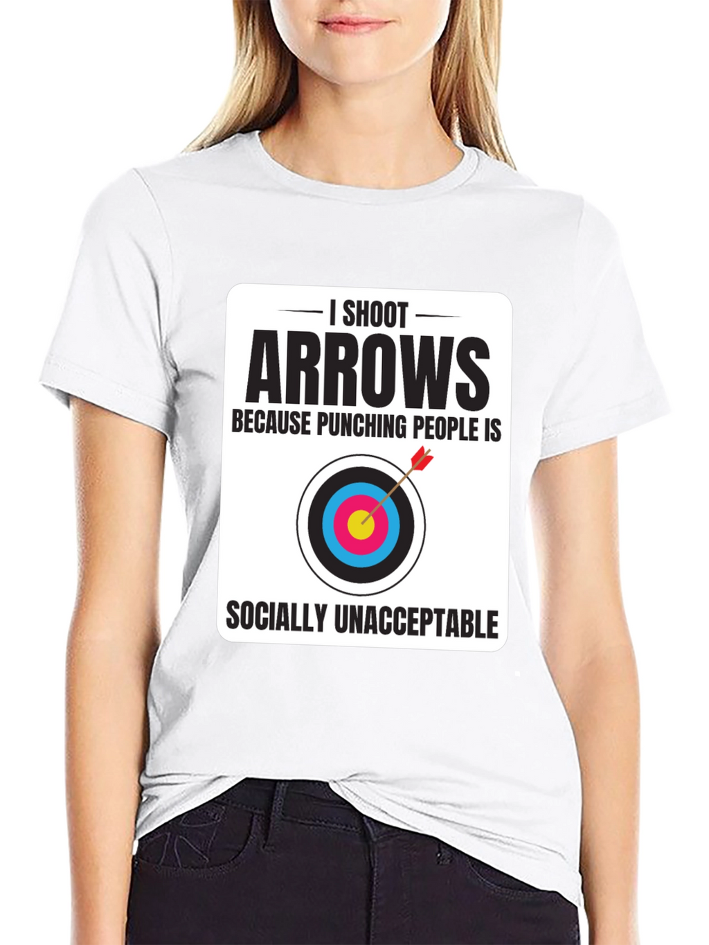Archery Humor T-Shirt - I Shoot Arrows