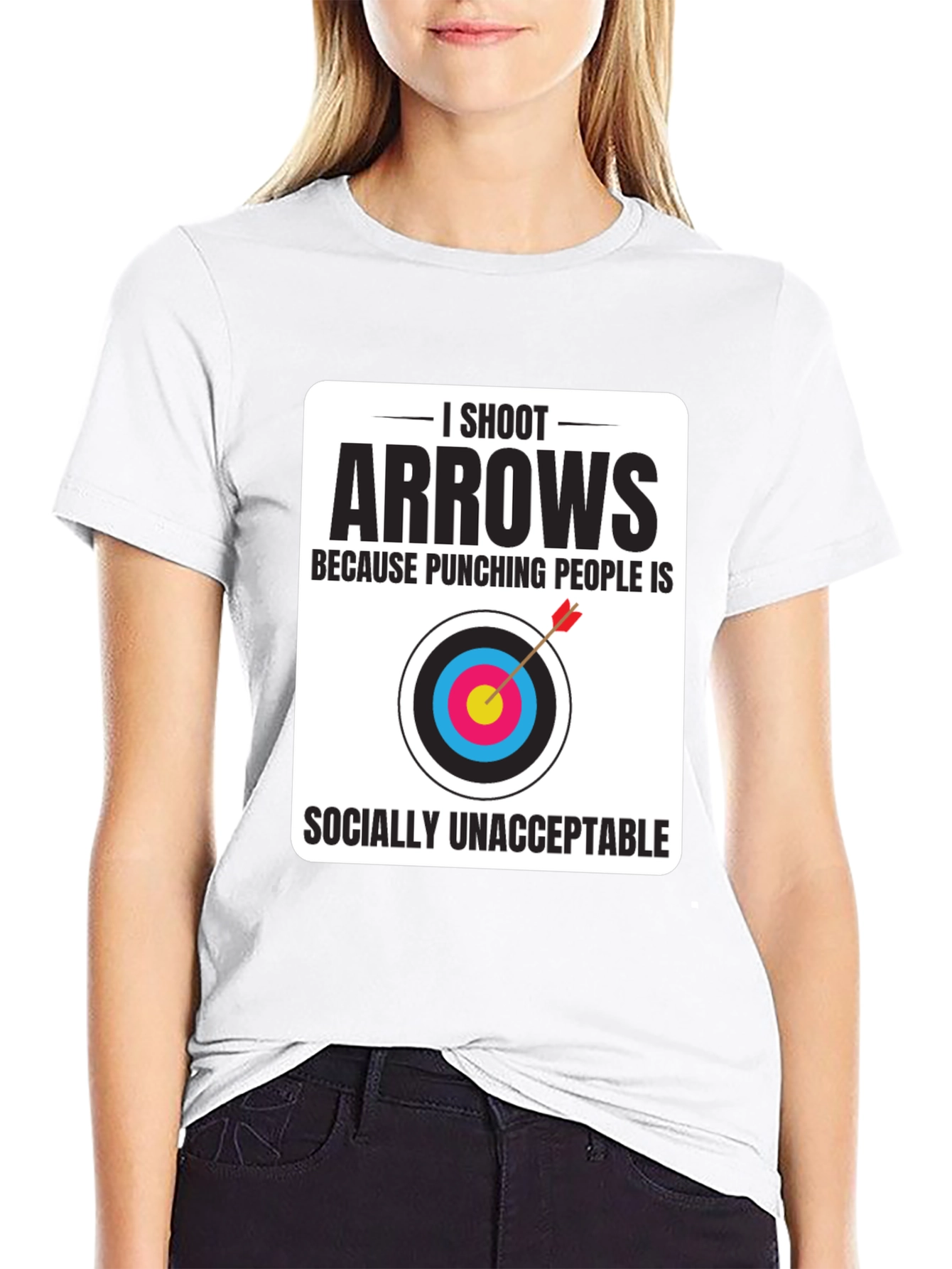 Archery Humor T-Shirt - I Shoot Arrows