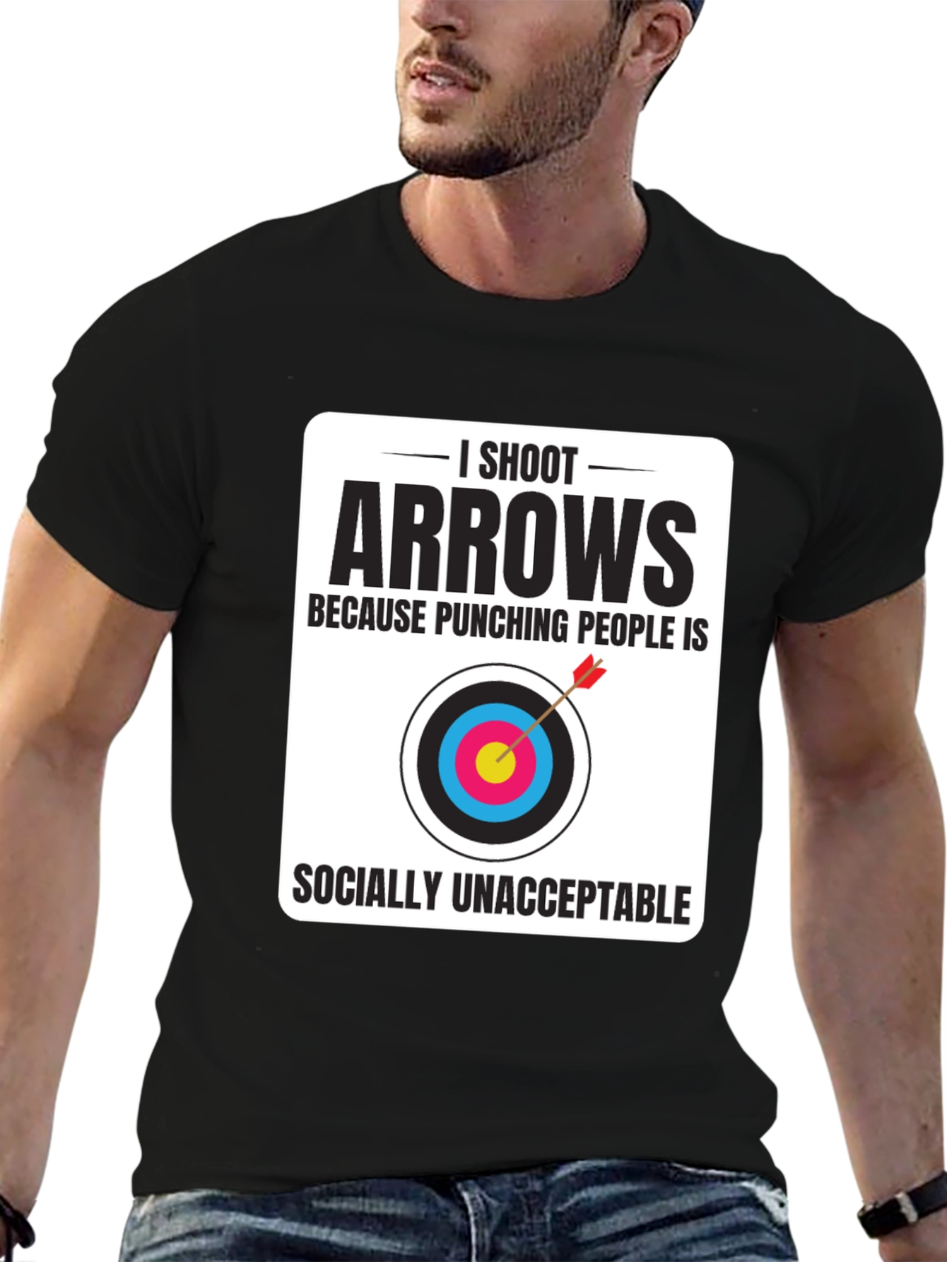 Archery Humor T-Shirt - I Shoot Arrows