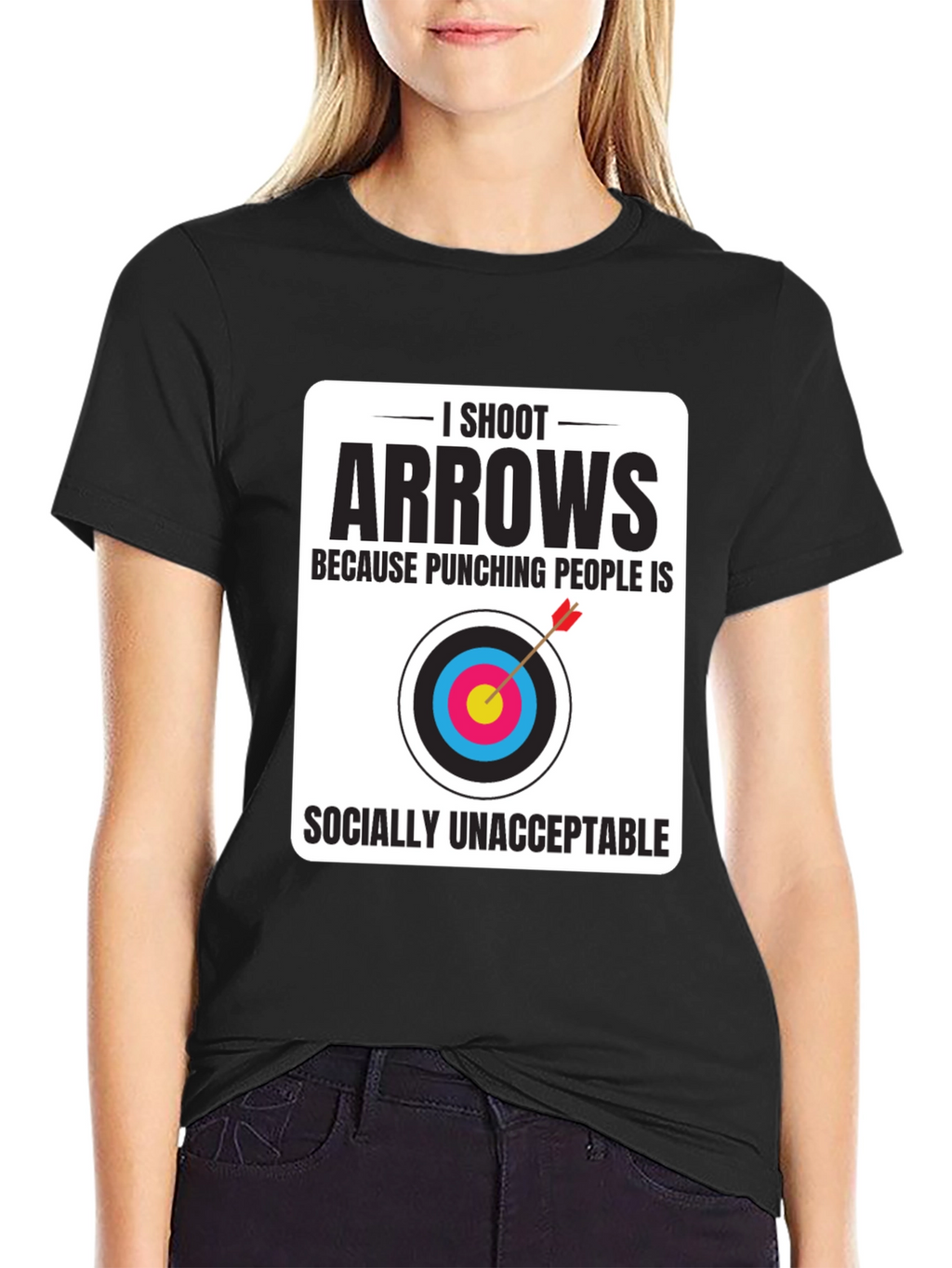 Archery Humor T-Shirt - I Shoot Arrows